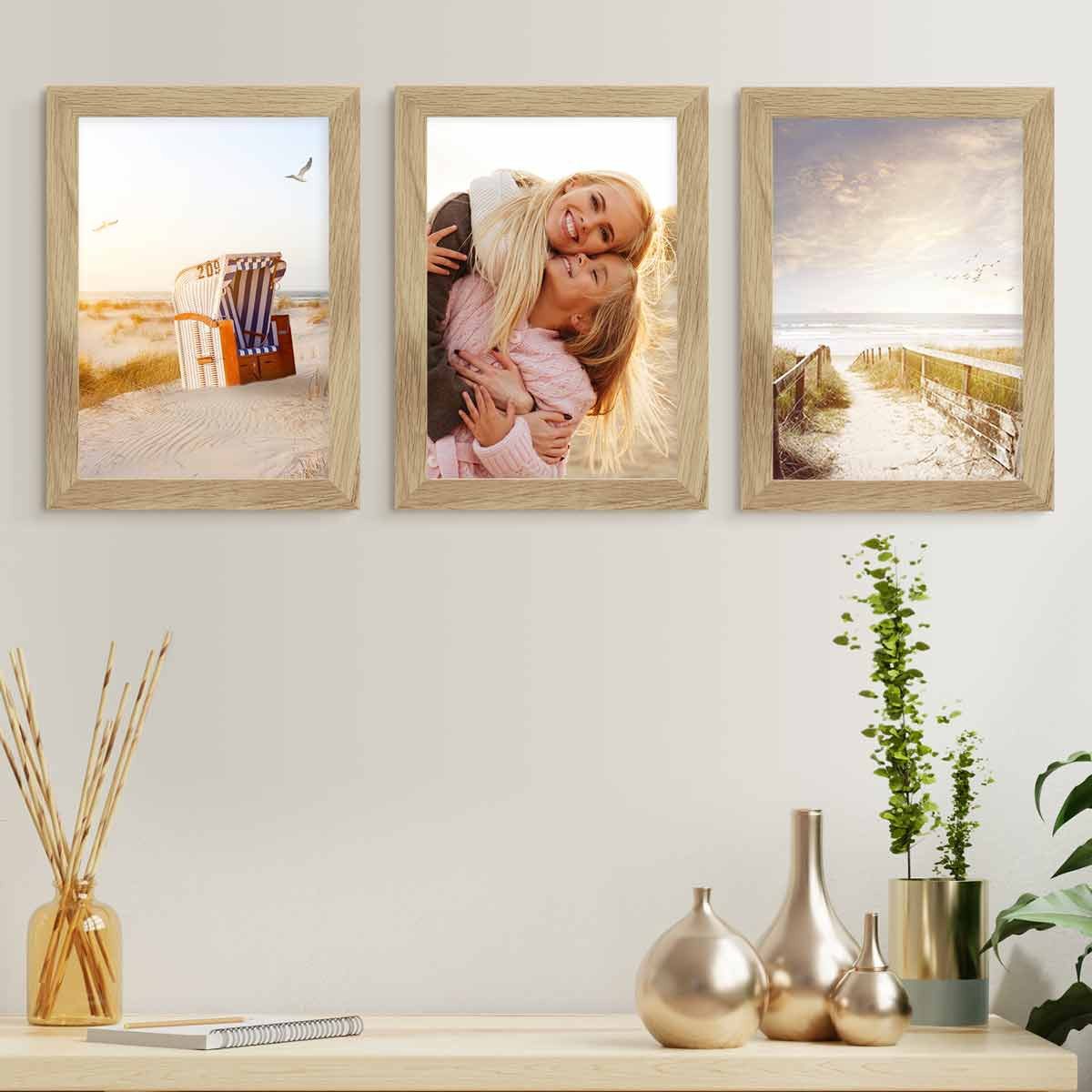 PHOTOLINI Bilderrahmen 3er Set breite Rahmen, günstig online kaufen