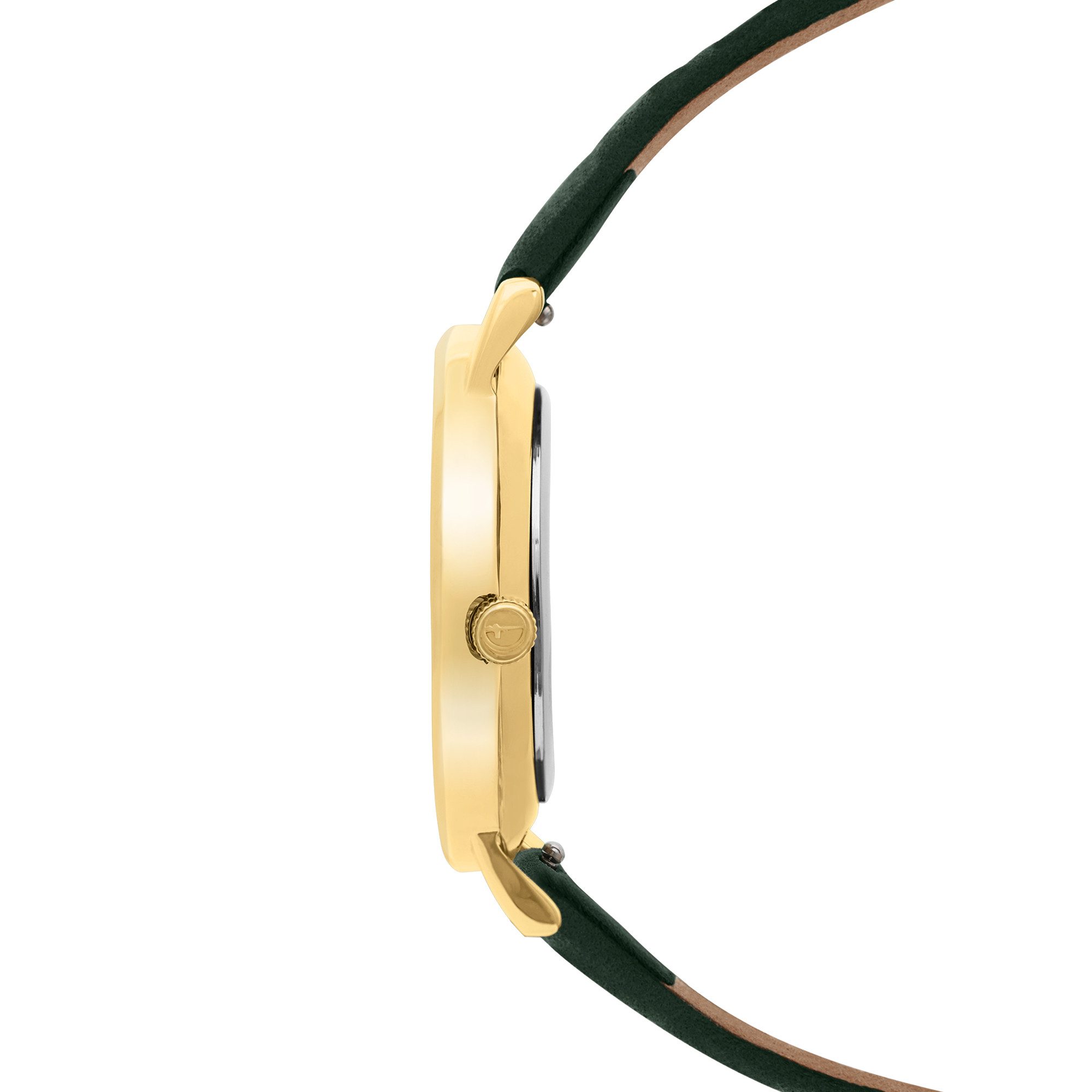 Tamaris Quarzuhr TT-0230-LQ, Armbanduhr, Damenuhr, Lederarmband, analog