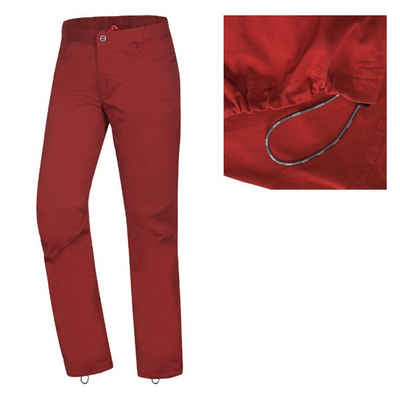 Ocun Trainingstights OCUN - Drago pants - Leichte Herren Kletterhose aus Baumwolle mit Stretch, rot
