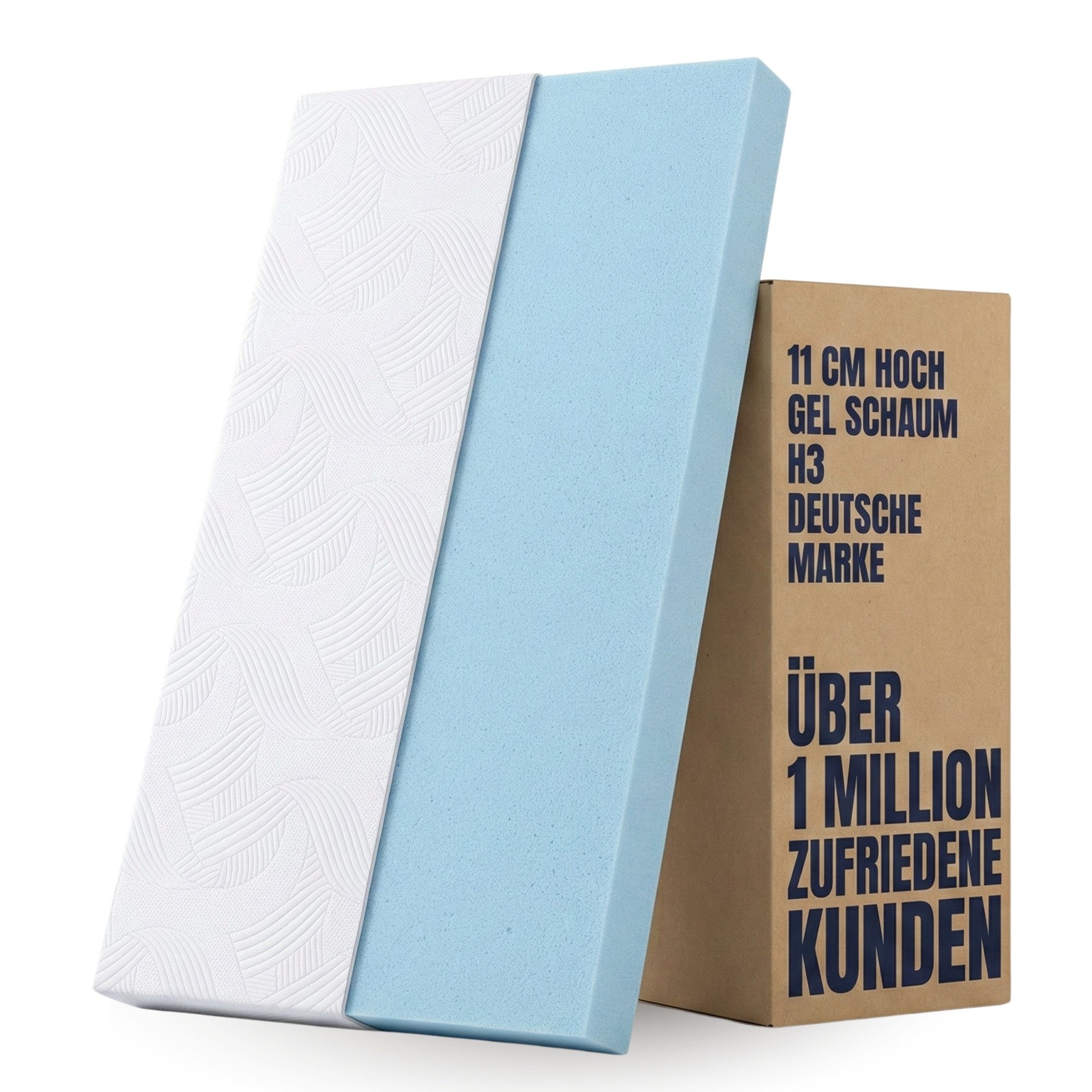 Kaltschaummatratze Matratze LINA, 11cm hoch, Kaltschaummatratze Schaummatra günstig online kaufen