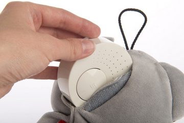 Whisbear Kuscheltier Einschlafhilfe Baby Sensorischer Bär mit CRY SENSOR Rosa Rauschen, CRY Sensor- der Bär reagiert automatisch auf das Weinen des Babys