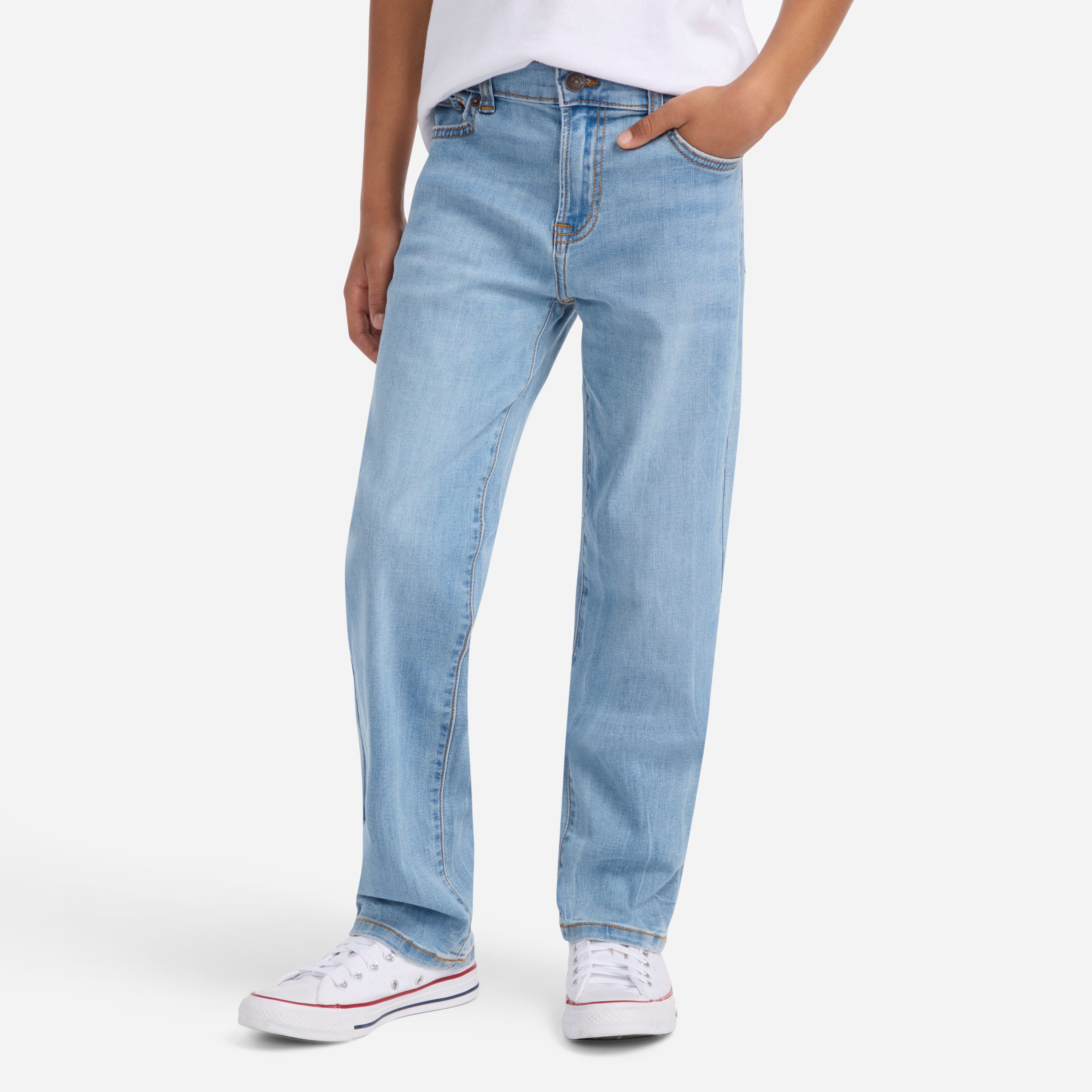 Abercrombie Kids 5-Pocket-Jeans AFB STRAIGHT FIT JEANS im 5-Pocket-Style und mit Stretch, for boys