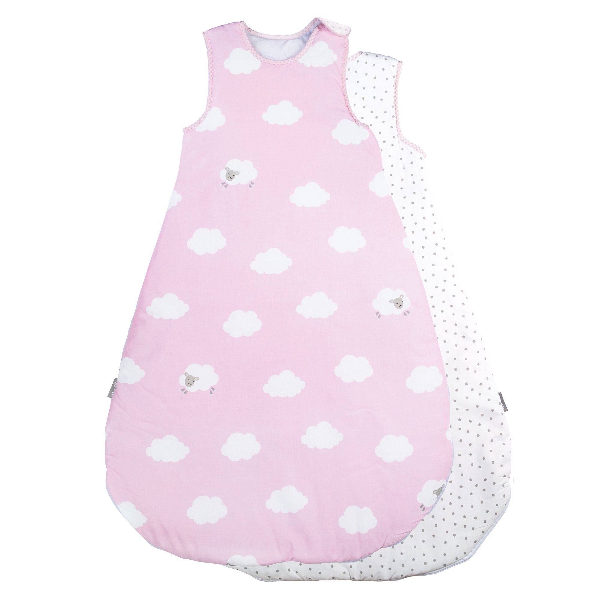 Babyschlafsack aus atmungsaktiver Baumwolle