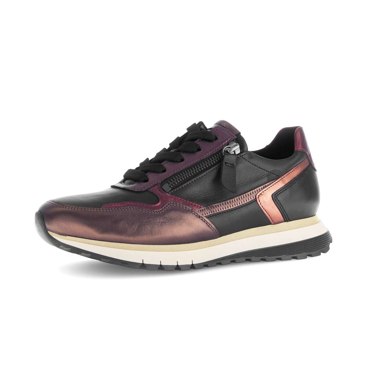 Gabor Sneaker low Materialmix Leder Sneaker günstig online kaufen