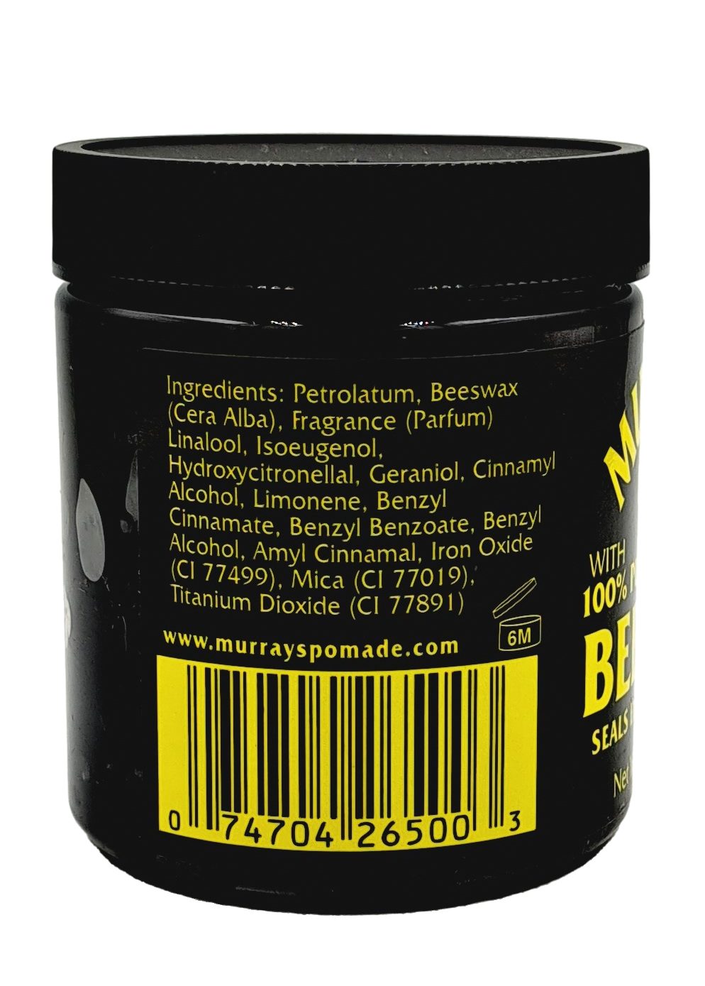 Murray's Haarwachs Murray's Black 100% Pure Australian Beeswax - Haarwachs 114g