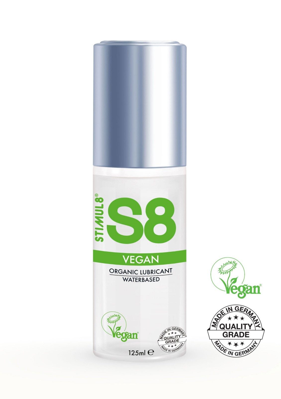 Gleitgel 125 ml - Stimul8 S8 - S8 WB Vegan Lube 125ml - -