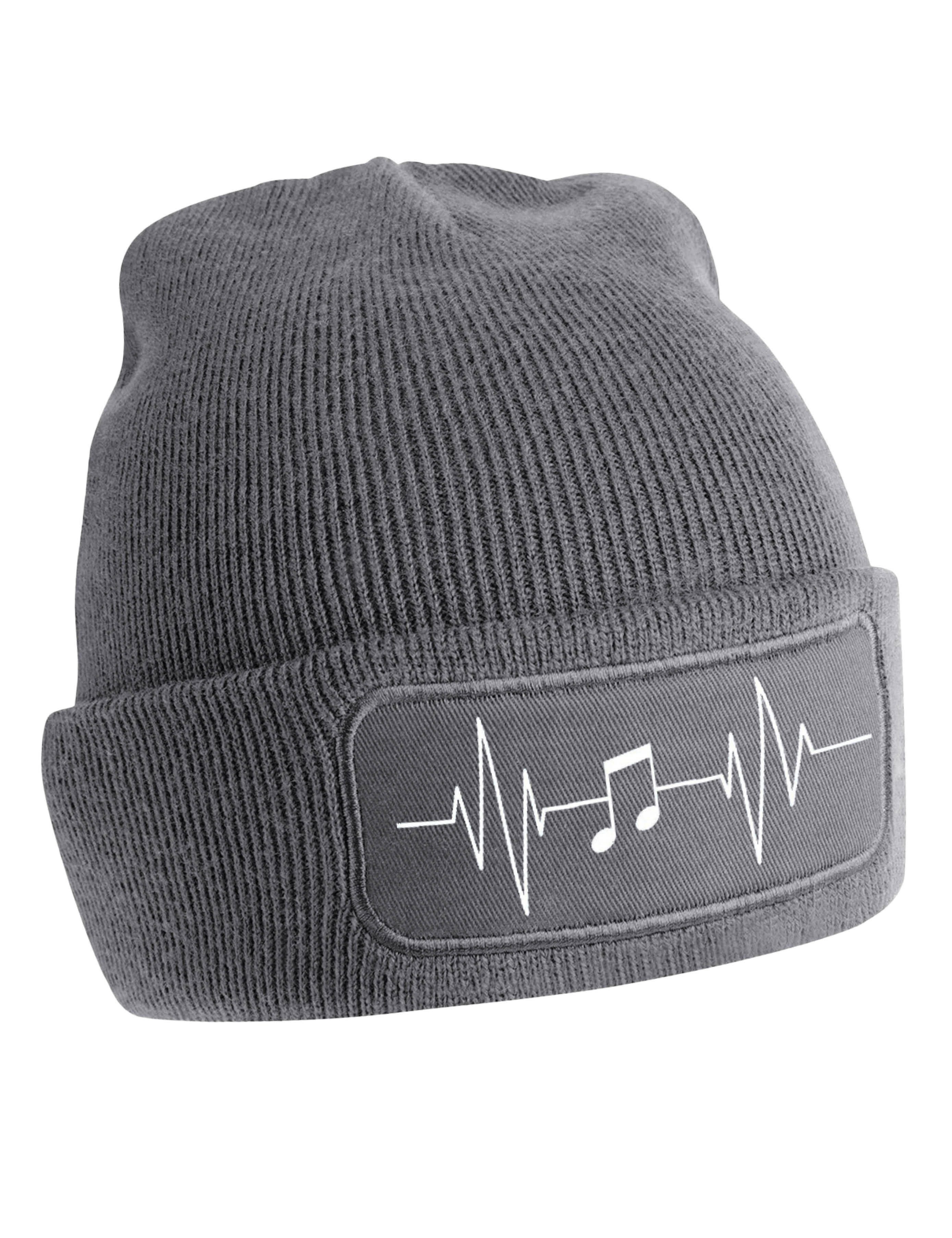 Youth Designz Beanie Heart Beat Music günstig online kaufen