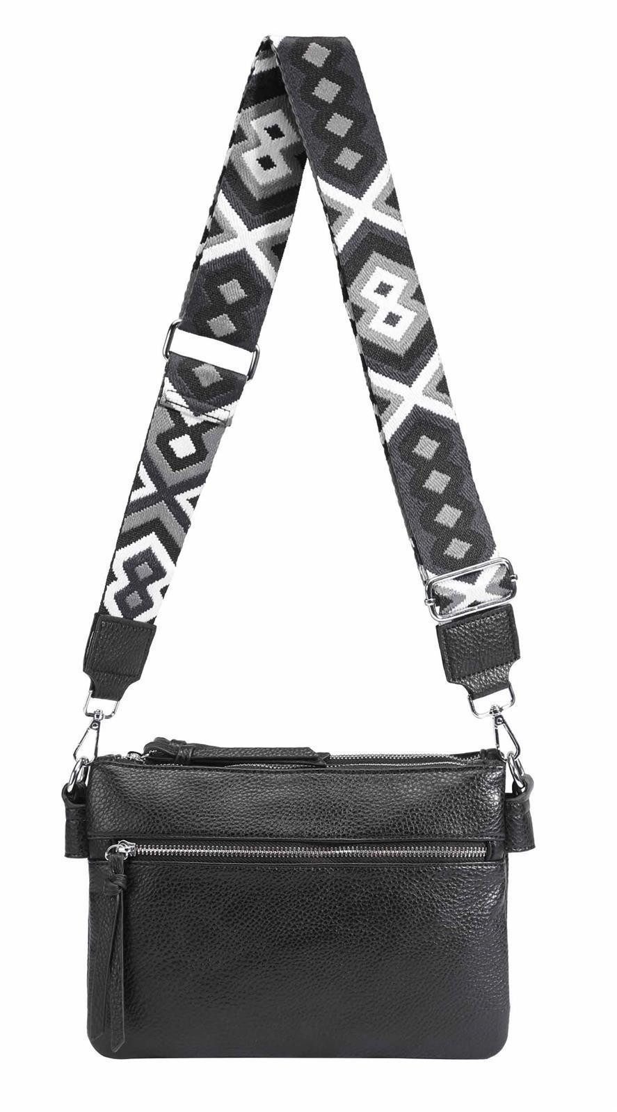 Schultertasche Damen Bodybag Umhängetasche Messenger Crossbody Brusttasche Crossover