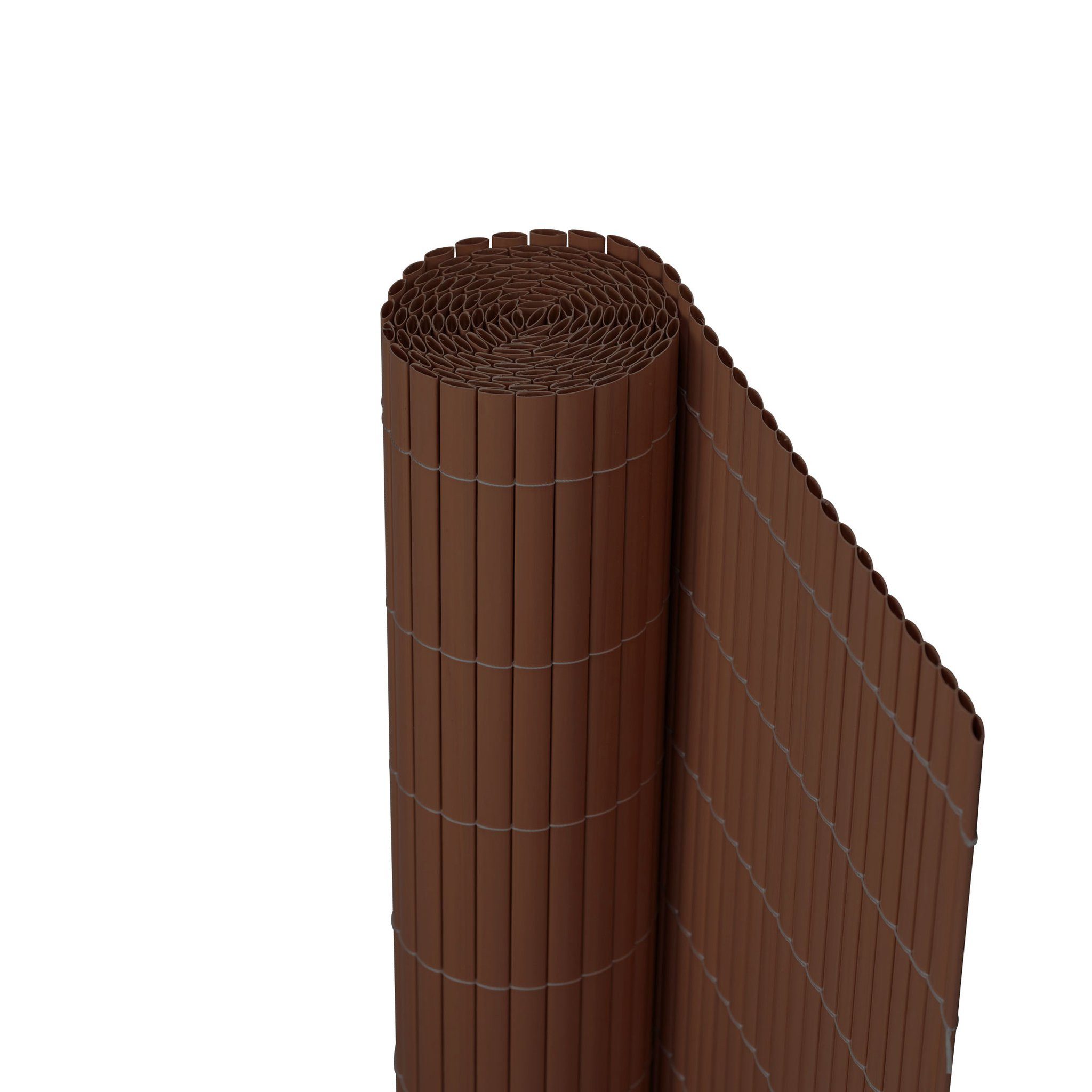 jarolift Sichtschutzzaunmatten PVC Sichtschutzmatte, 90 x 300 cm, braun, (1-St), langlebig, witterungsbeständig, pflegeleicht, für Garten, Balkon