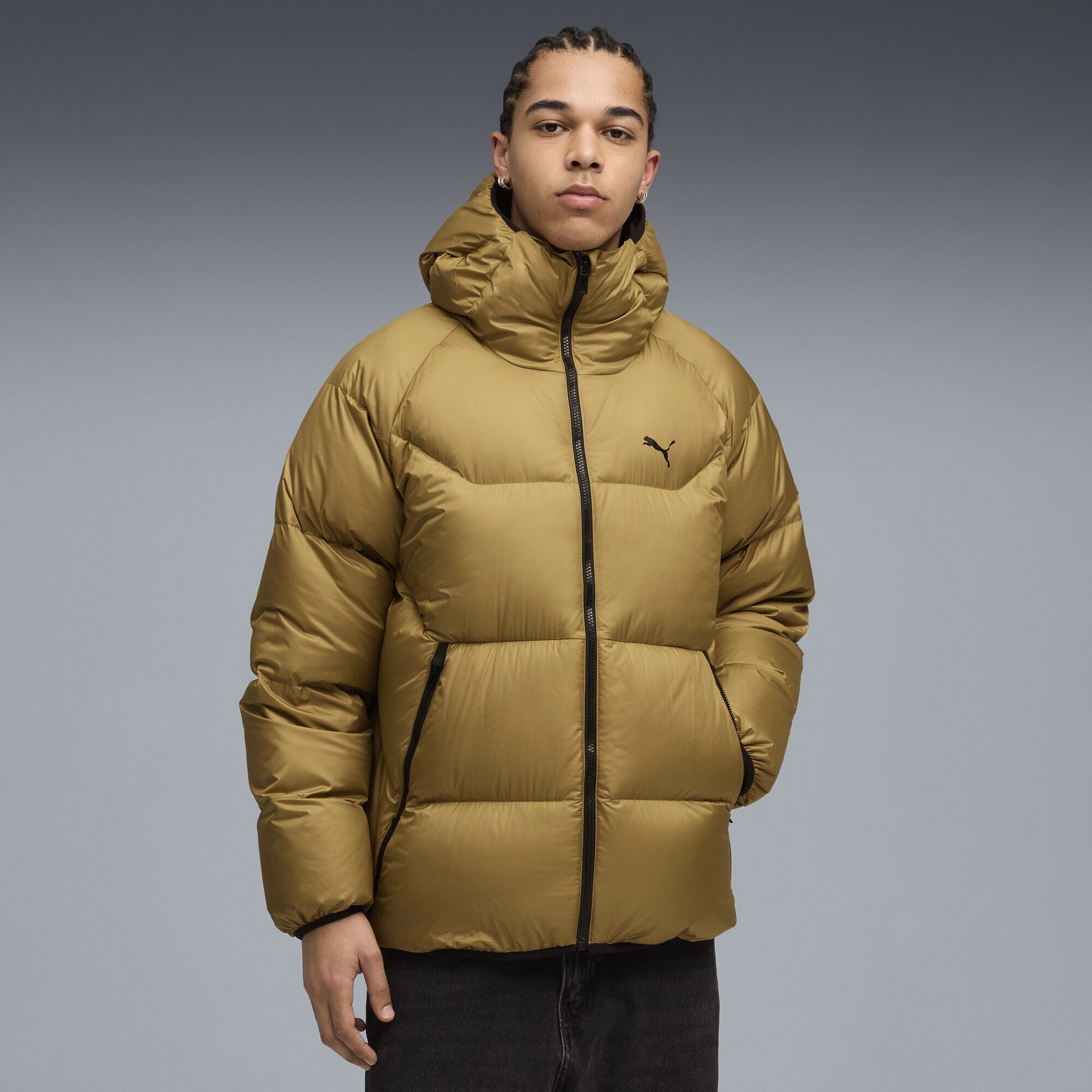 PUMA Daunenjacke Daunen-Pufferjacke mit Kapuze Herren günstig online kaufen