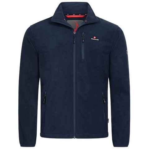 Höhenhorn Fleecejacke Eigler Herren Fleece Jacke Full Zip Outdoor Wander Troyer Microfleece