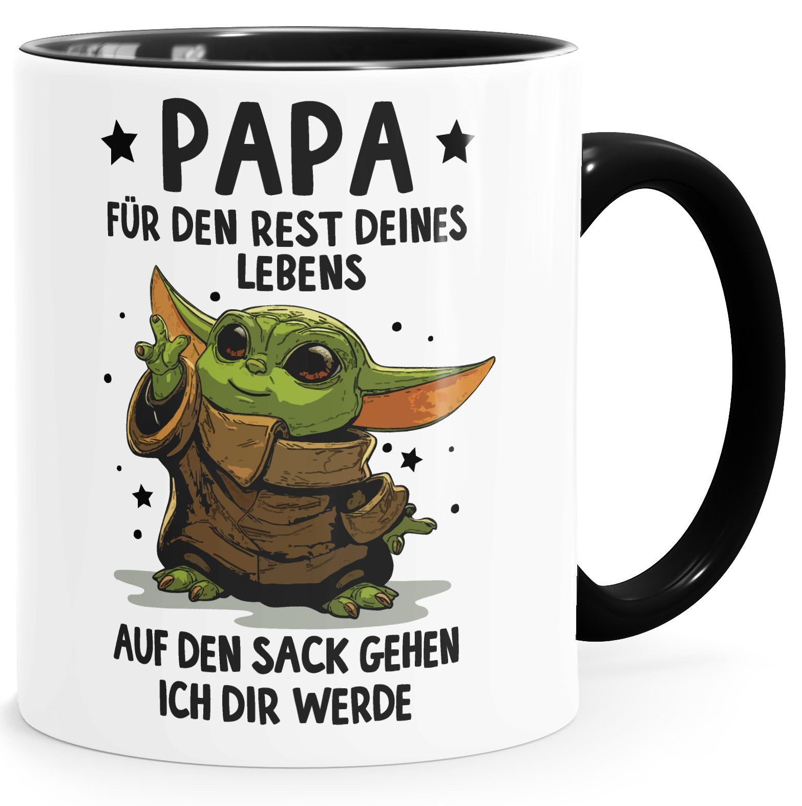 MoonWorks Tasse Tasse Geschenk Papa Sprüche Geschenkidee Vatertag Lustig Motiv, Keramik