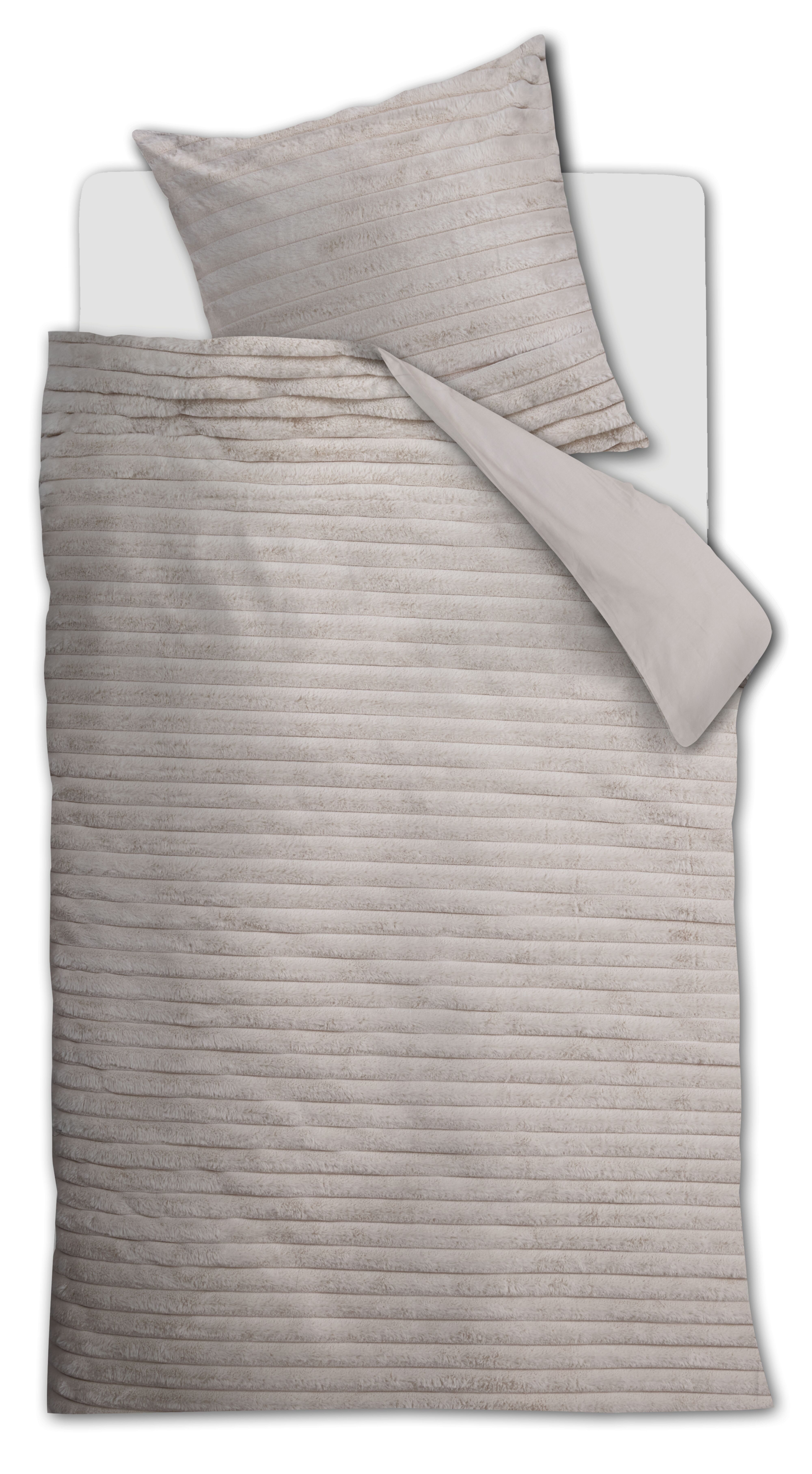 Rivièra Maison Bettwäsche Rivièra Maison Bettwäsche Set, Bettwäsche Set Furry Stripes, 2 teilig