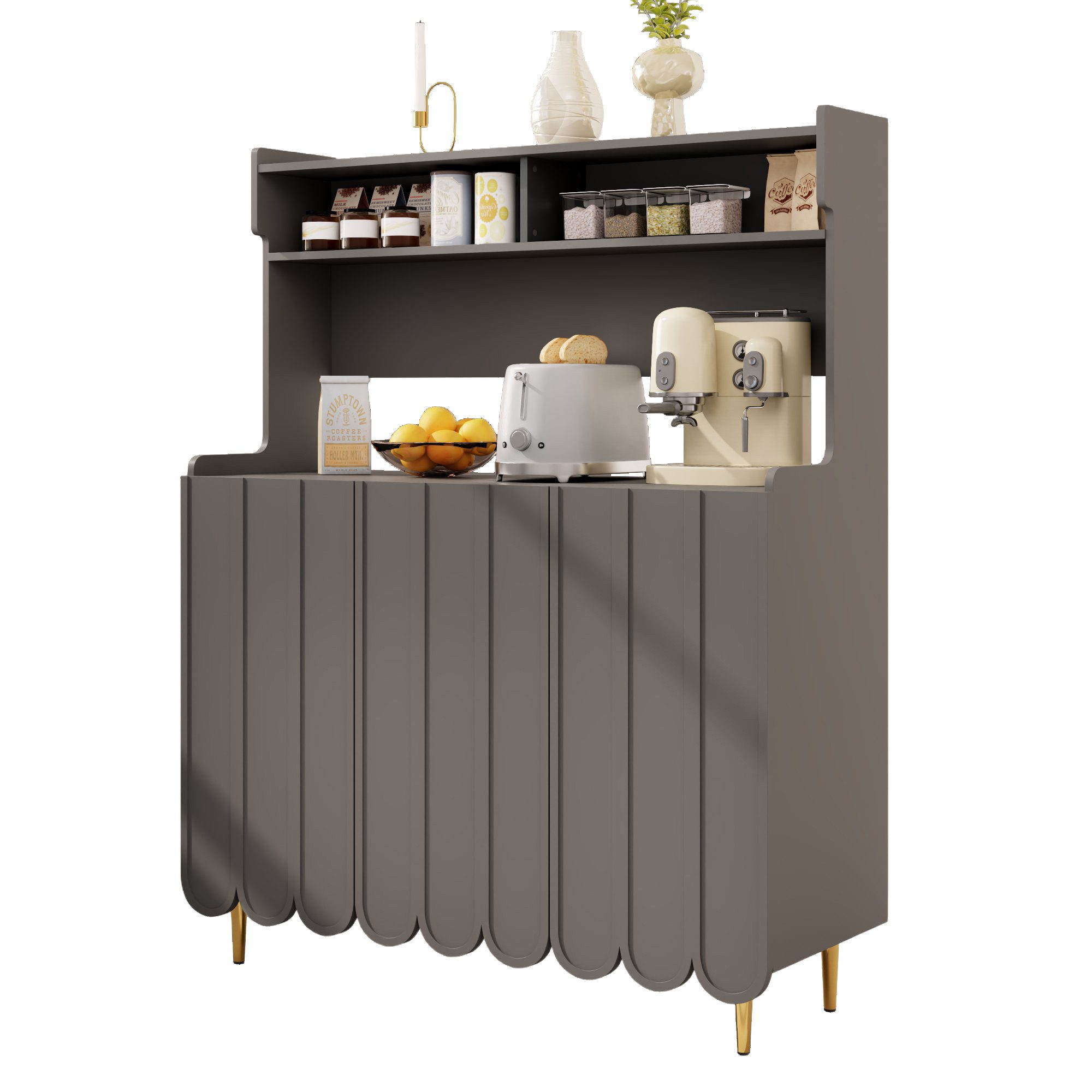OKWISH Sideboard Aufbewahrungsschrank mit ausreichend Stauraum günstig online kaufen