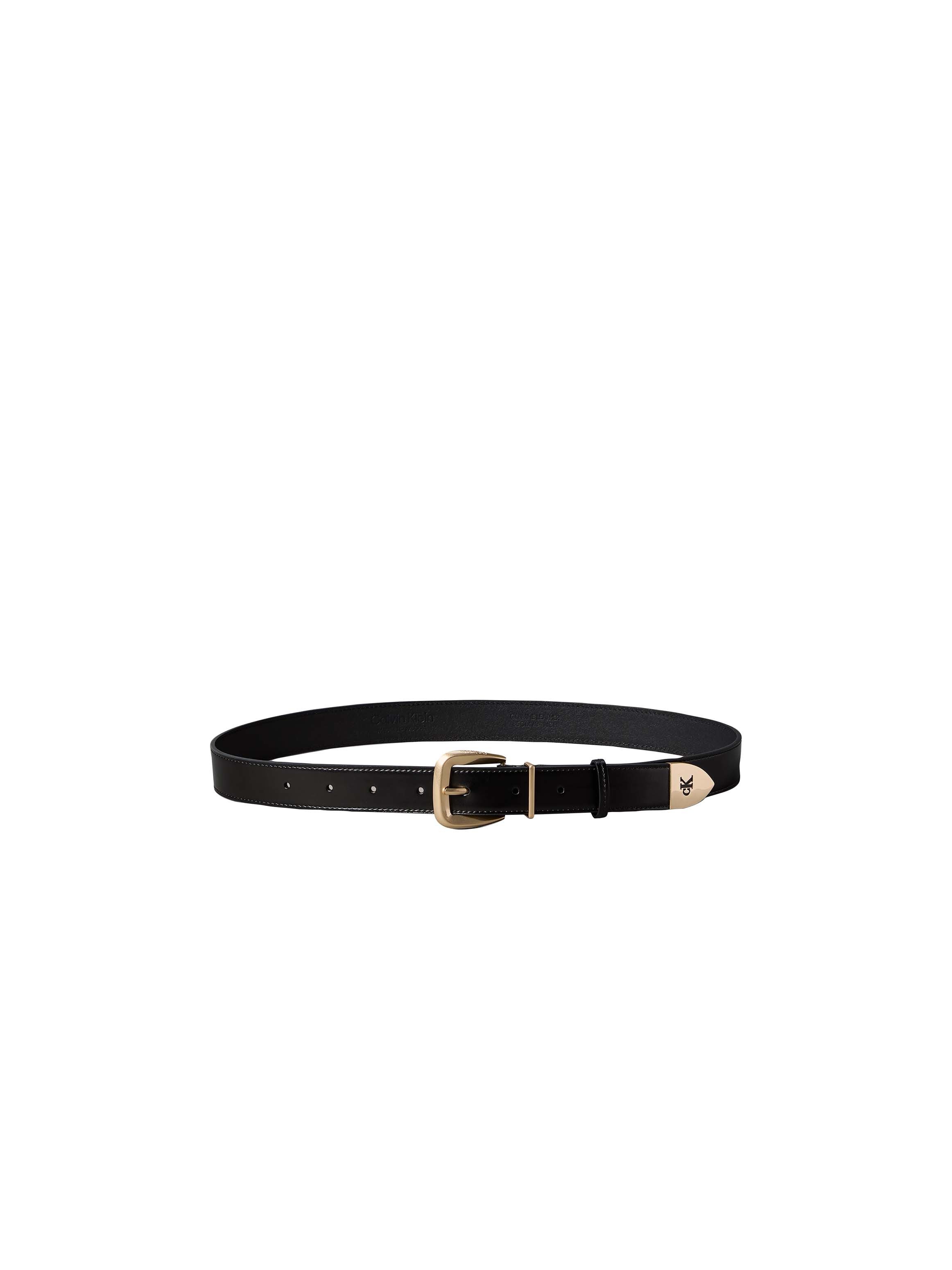 Calvin Klein Ledergürtel HW END TIP BUCKLE BELT 30MM Regular fit und größenverstellbar