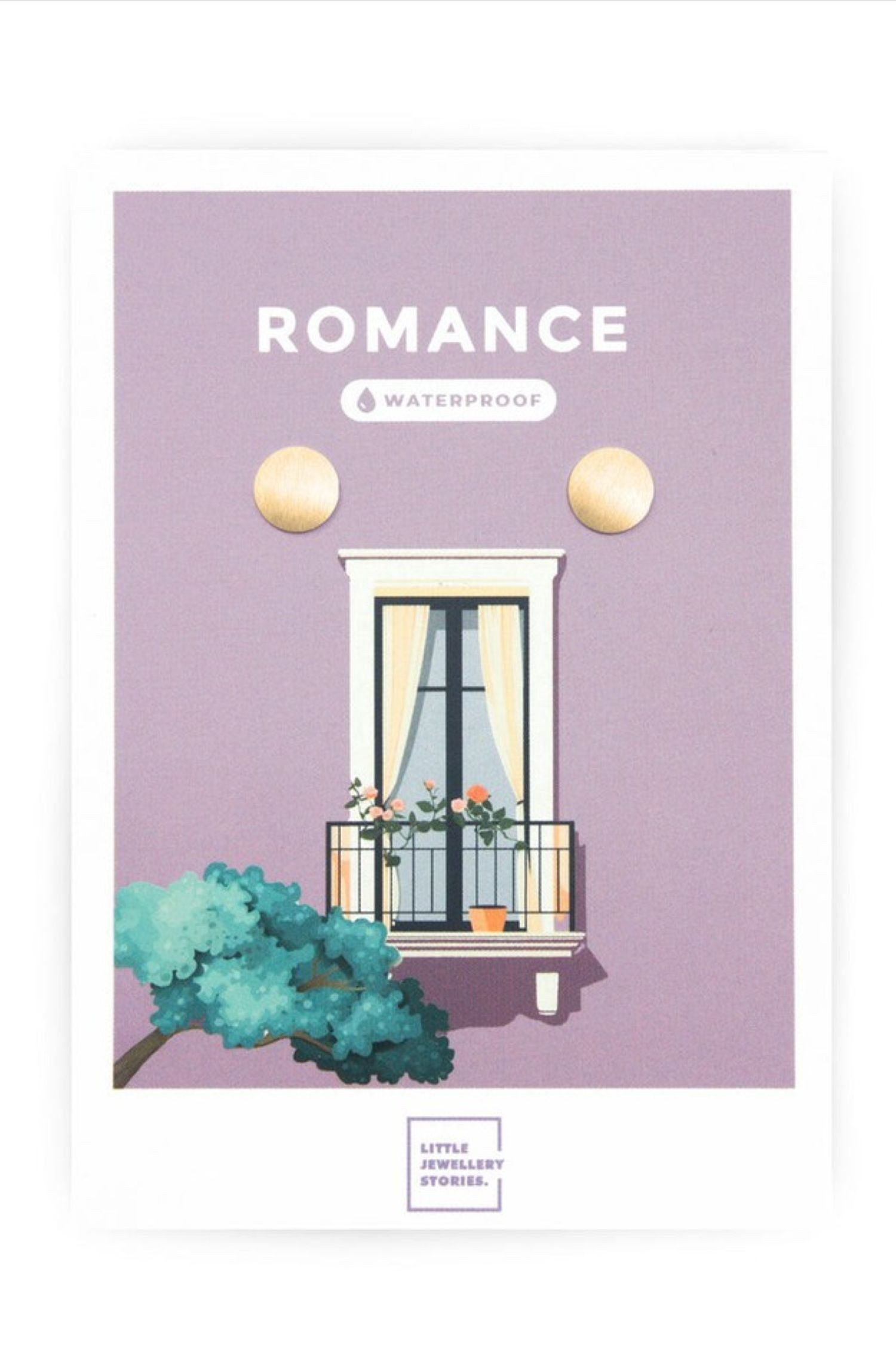 LITTLE JEWELLERY STORIES Paar Ohrstecker Earring ROMANCE