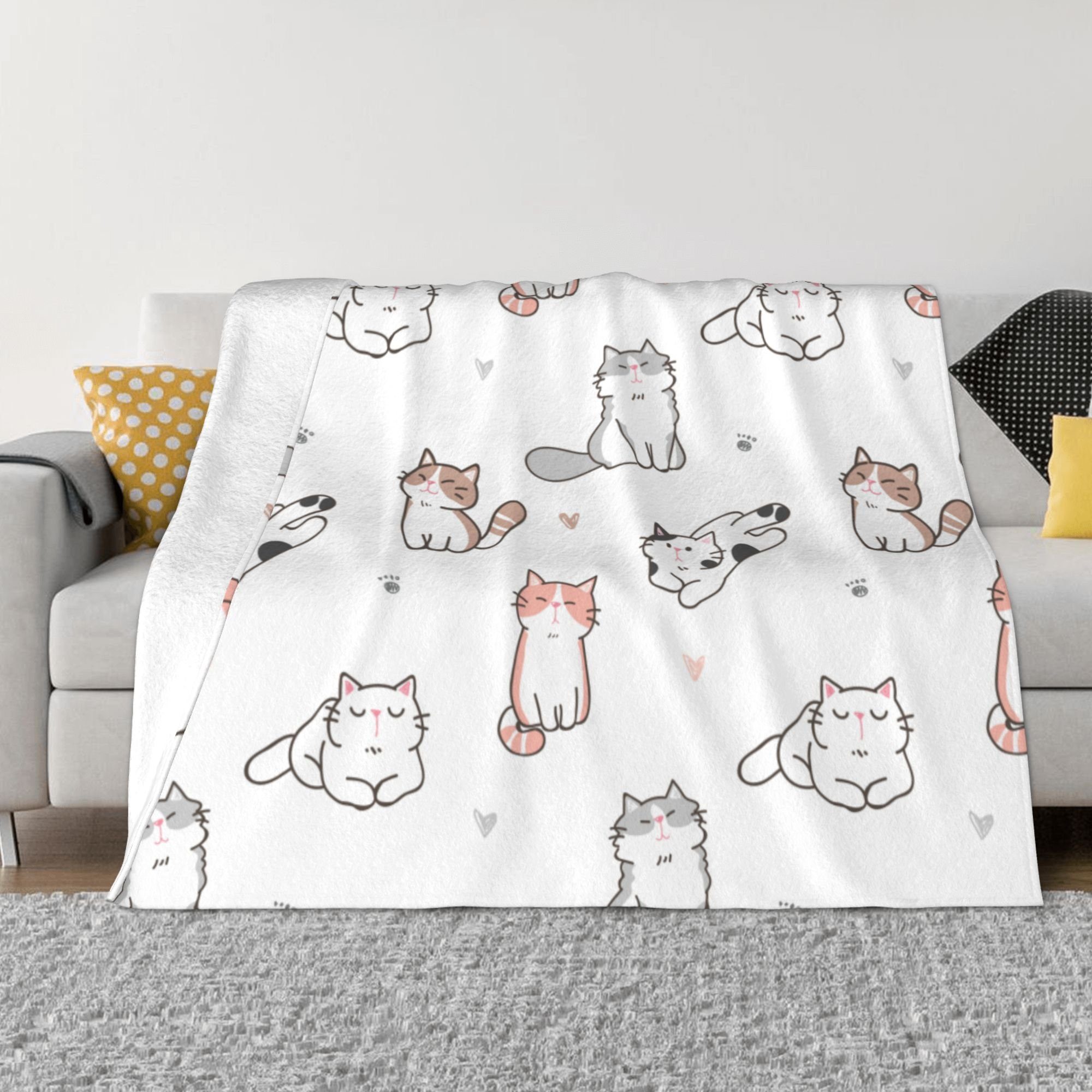 Planetendecke Aus Weichem Flanell - 4 Größen Für Kinder & Erwachsene, Perfekt Für Couch & Bett