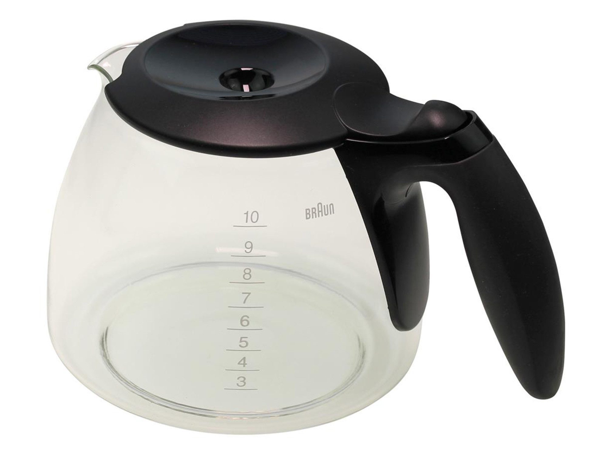 De'Longhi Kaffeekanne Braun AX13210012 Glaskanne für KF500, KF510, KF520, KF540, KF500..Kaff