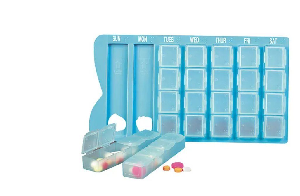 Pillendose Medikamenten Wochendispenser groß
