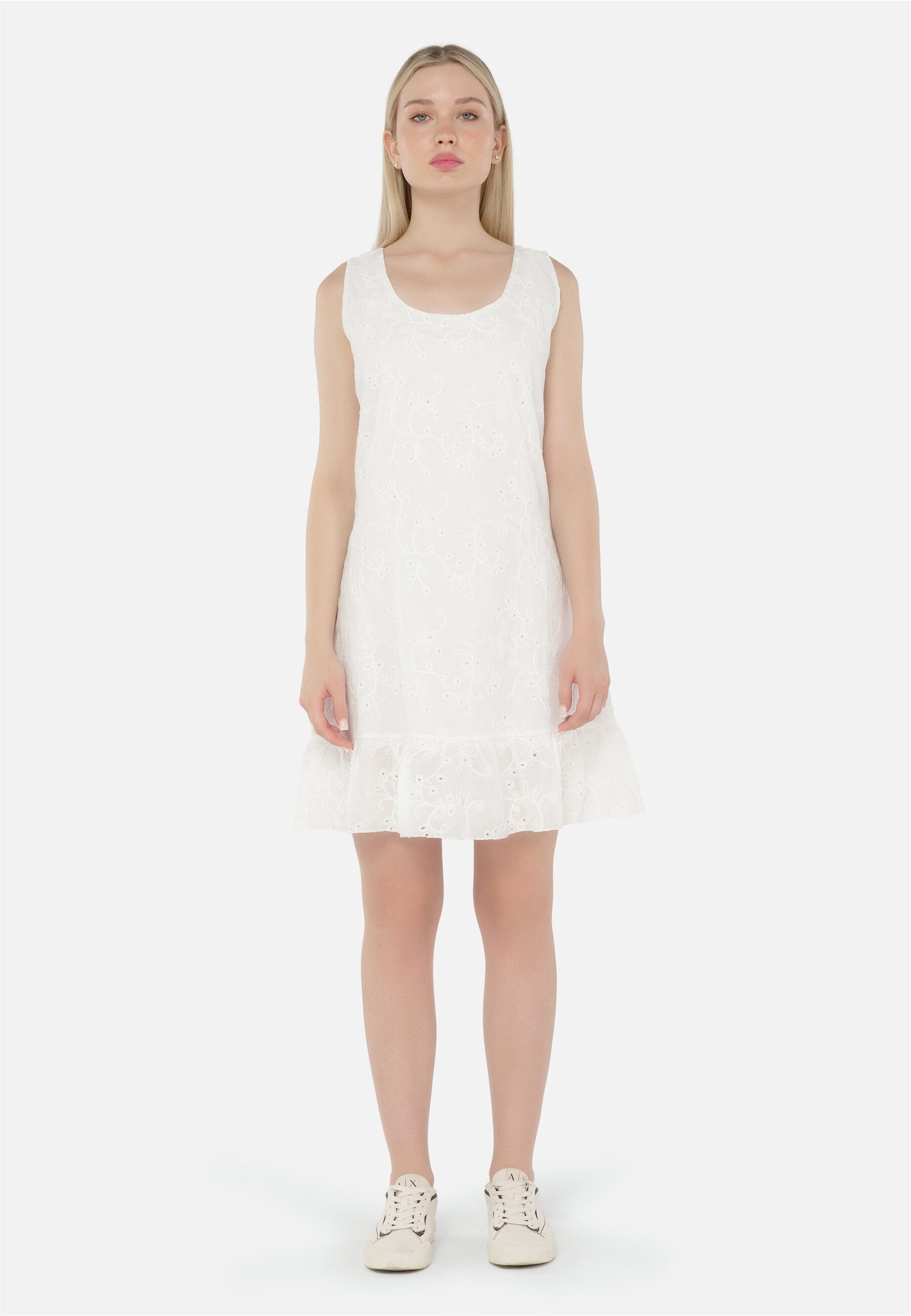 freshlions Jerseykleid Avery (1-tlg) mit gerafftem Faltenrock günstig online kaufen
