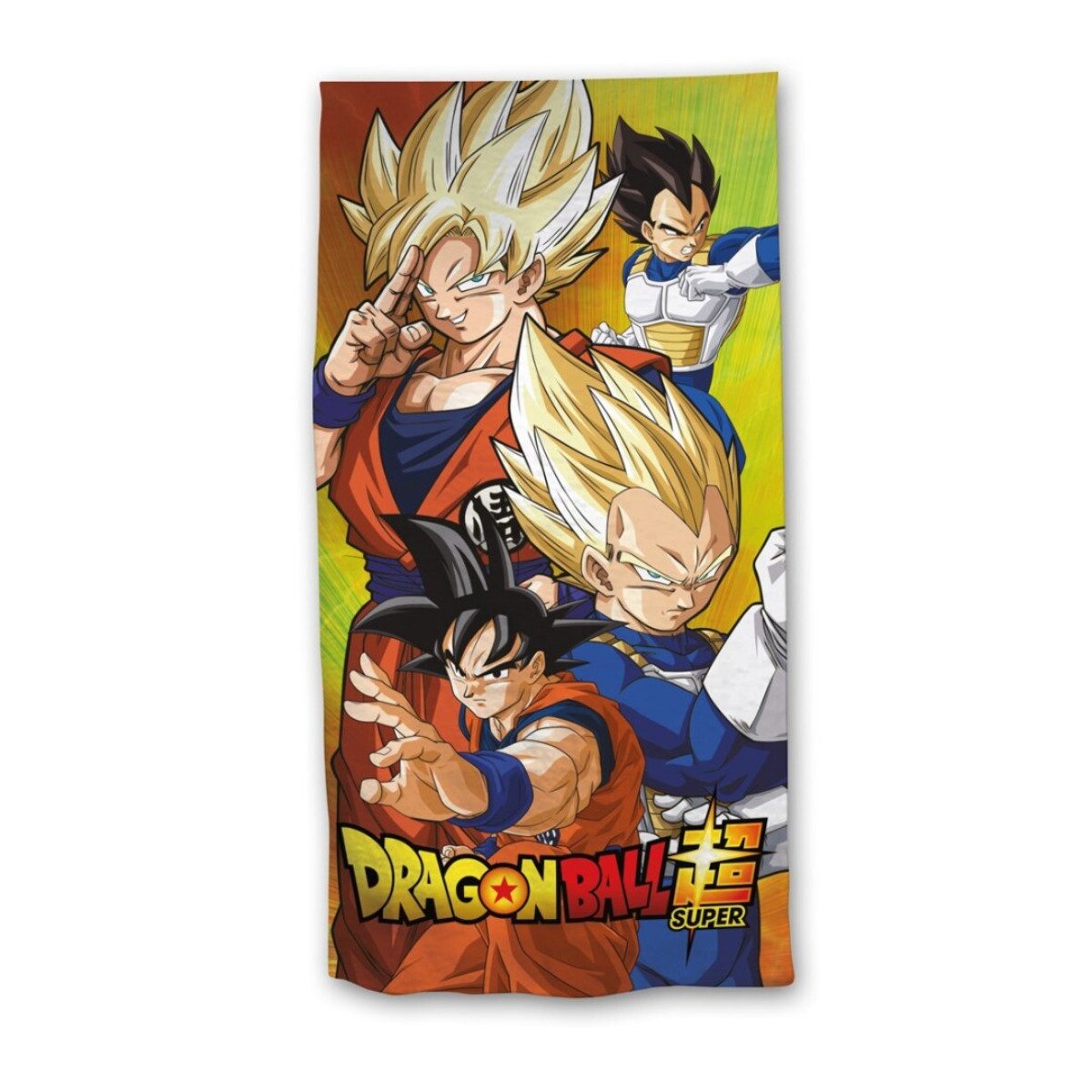 Aymax sprl Strandtuch Dragon Ball Z Badehandtuch aus 100% Baumwolle 70x140 cm
