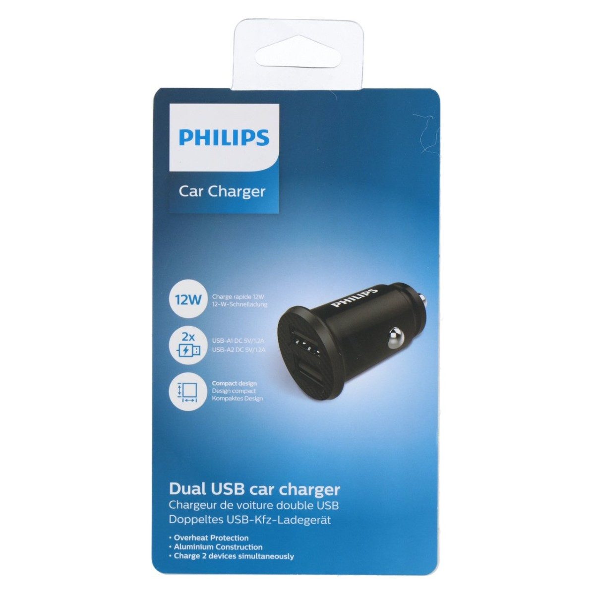 Philips Philips Autoladegerät DLP2510/03 USB-Ladegerät