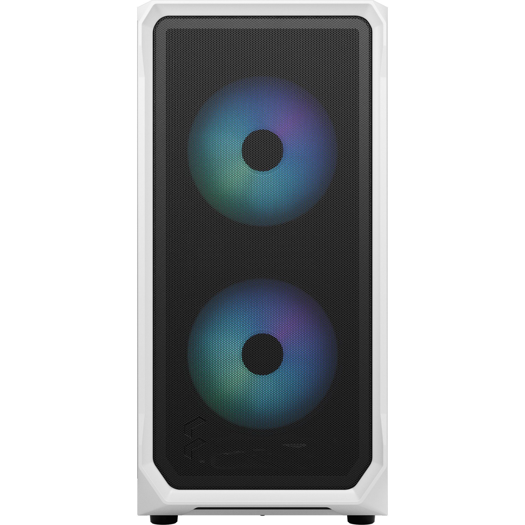 Fractal Design PC-Gehäuse Fractal Design Focus 2 RGB White TG Clear Tint