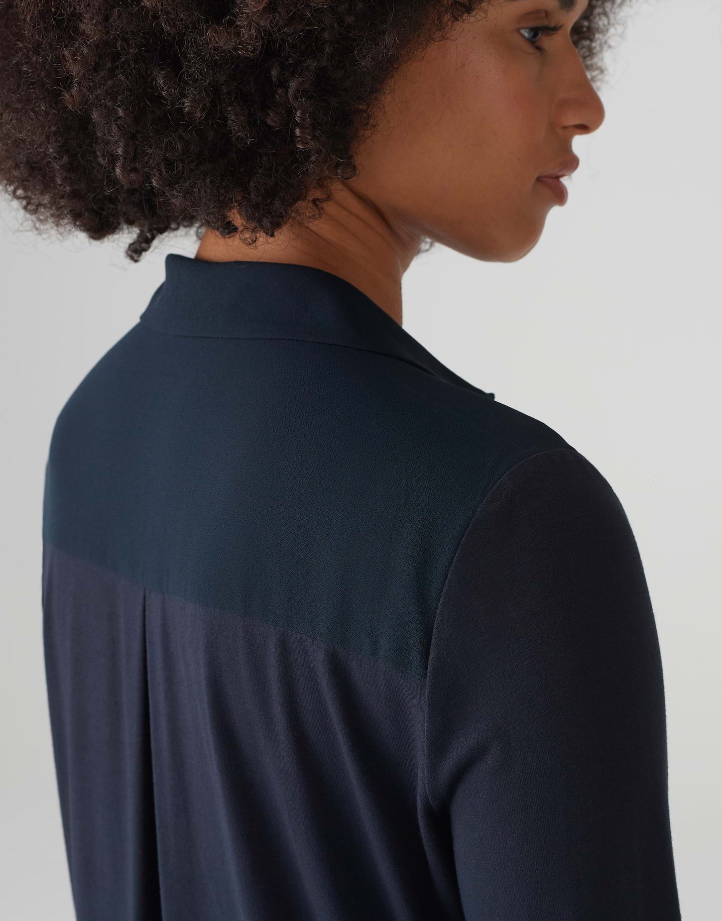 OPUS Shirtbluse Shirtbluse FRERA Regular aus Material Mix