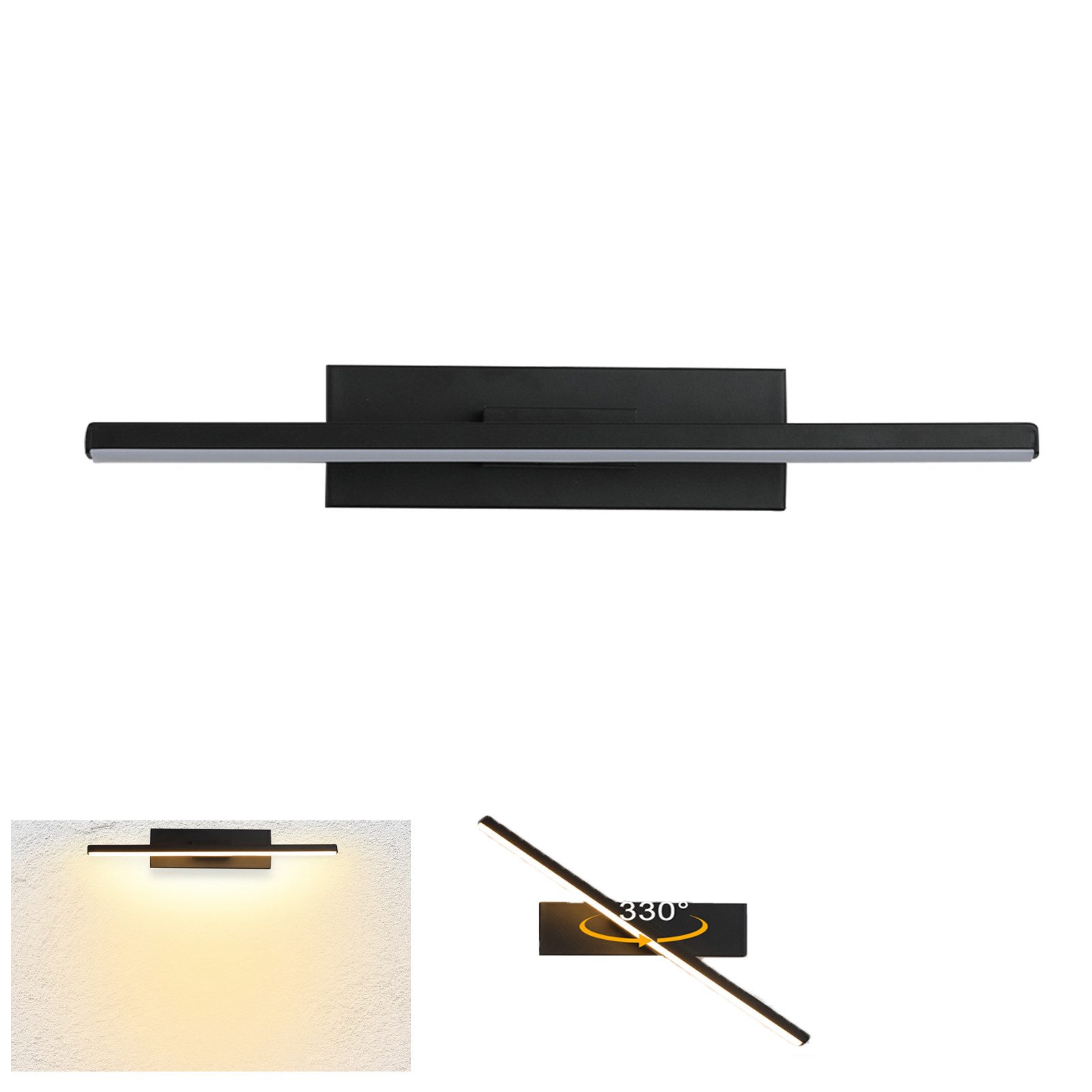 MUPOO LED Wandleuchte Innen,Modern Wandlampe 6-10 W, Wandbeleuchtung 600-10 günstig online kaufen