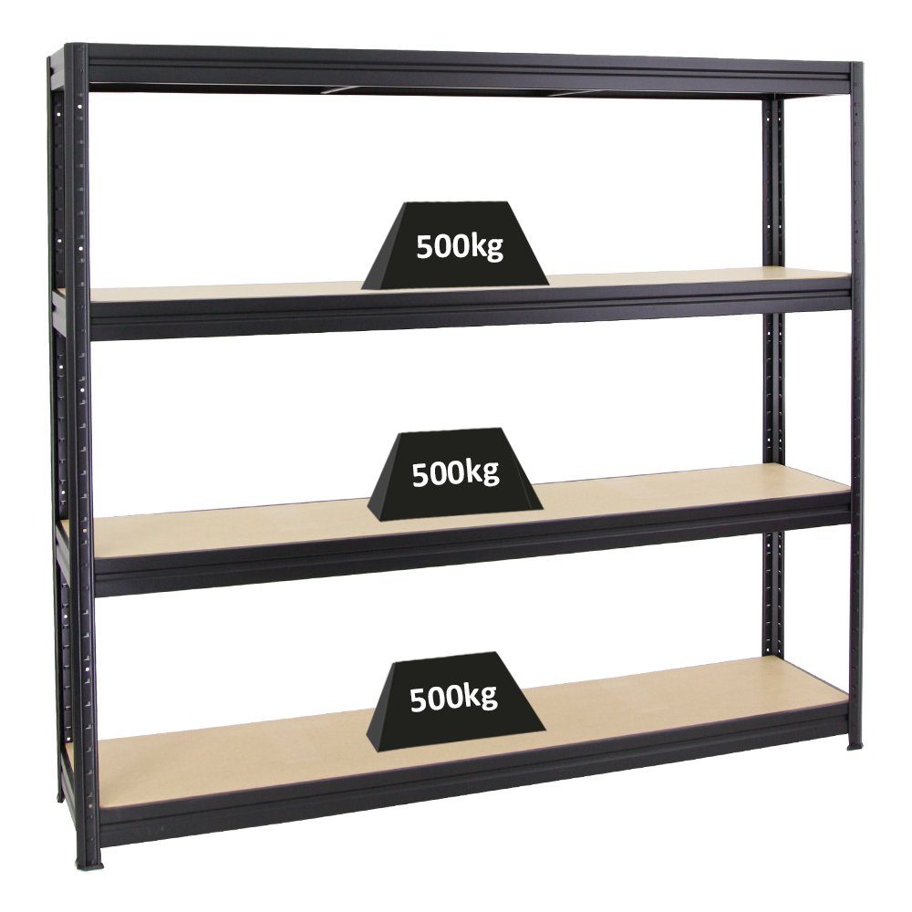 PROREGAL® Schwerlastregal DINO 180x200x45cm Fachlast 500kg günstig online kaufen