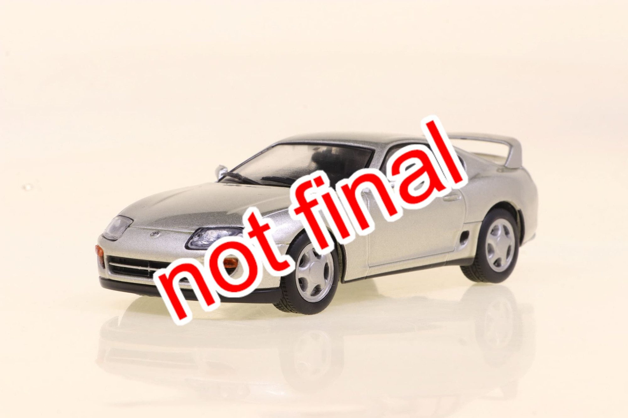 Solido Modellauto Solido 1:43 Toyota Supra MKIV silber Modellauto