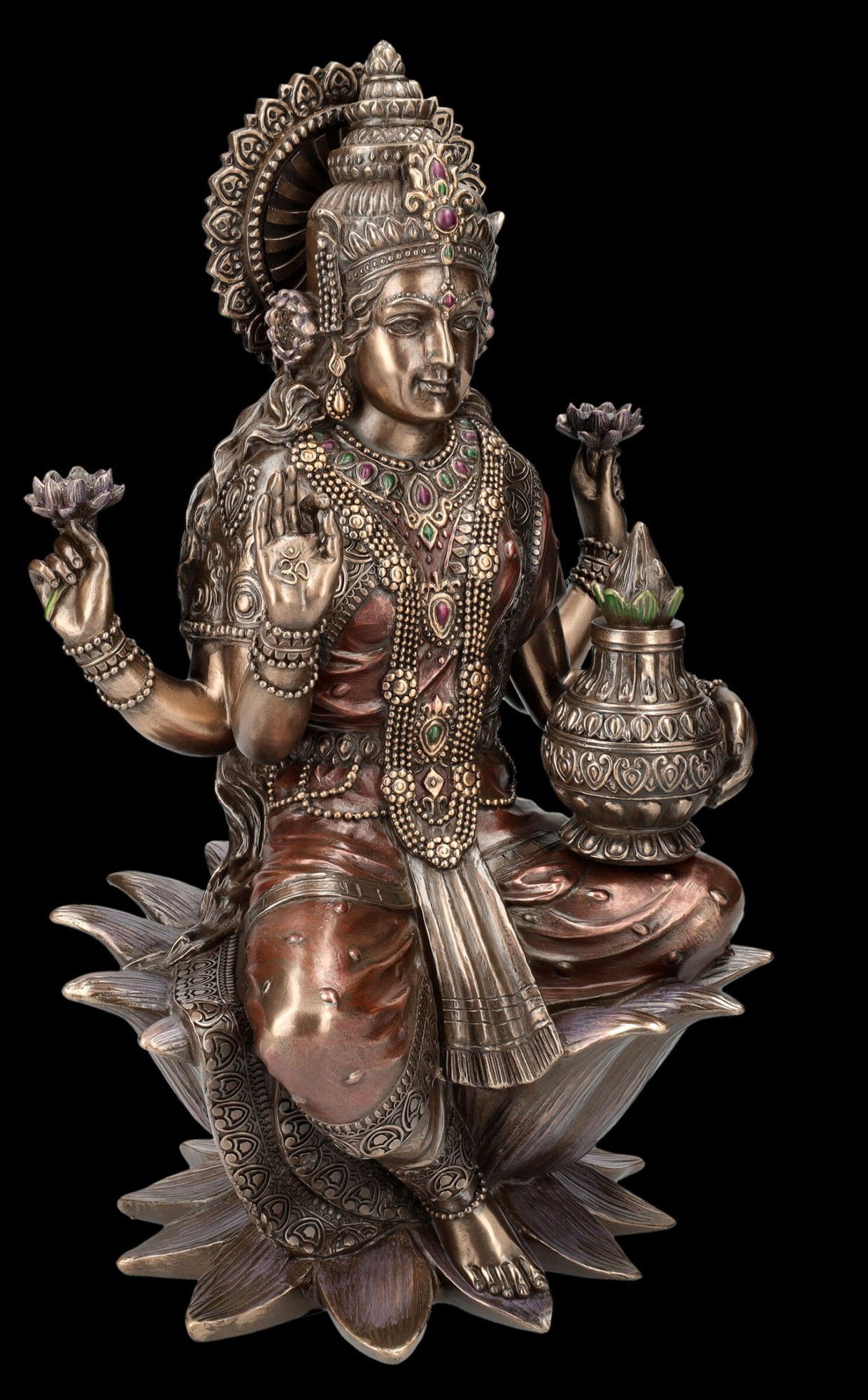 Figuren der Hinduistische Liebe Veronese Göttin Dekofigur Dekofigur Lakshmi XL Figur Shop - GmbH -