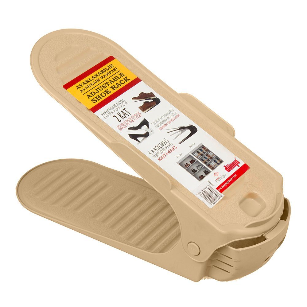 Dunya Plastik Schuhständer, Schuhregal Organizer Gestell günstig online kaufen