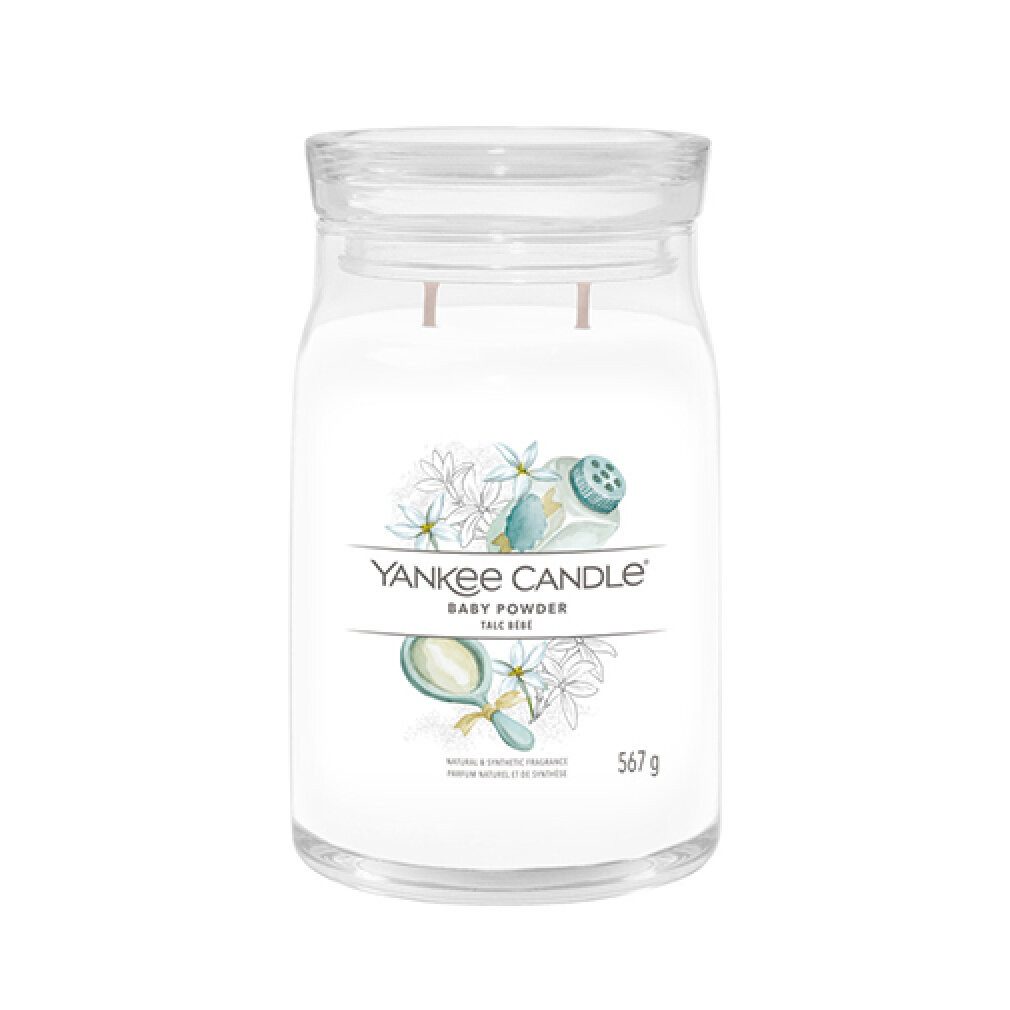 Yankee Candle Duftkerze Baby Powder Signatur Kerze 567 g