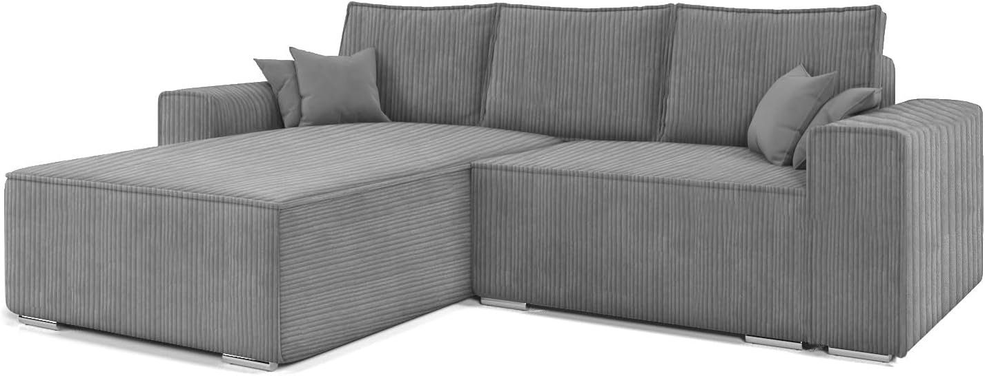 MOEBLO Ecksofa ERNO II, L-förmiges Schlafsofa günstig online kaufen