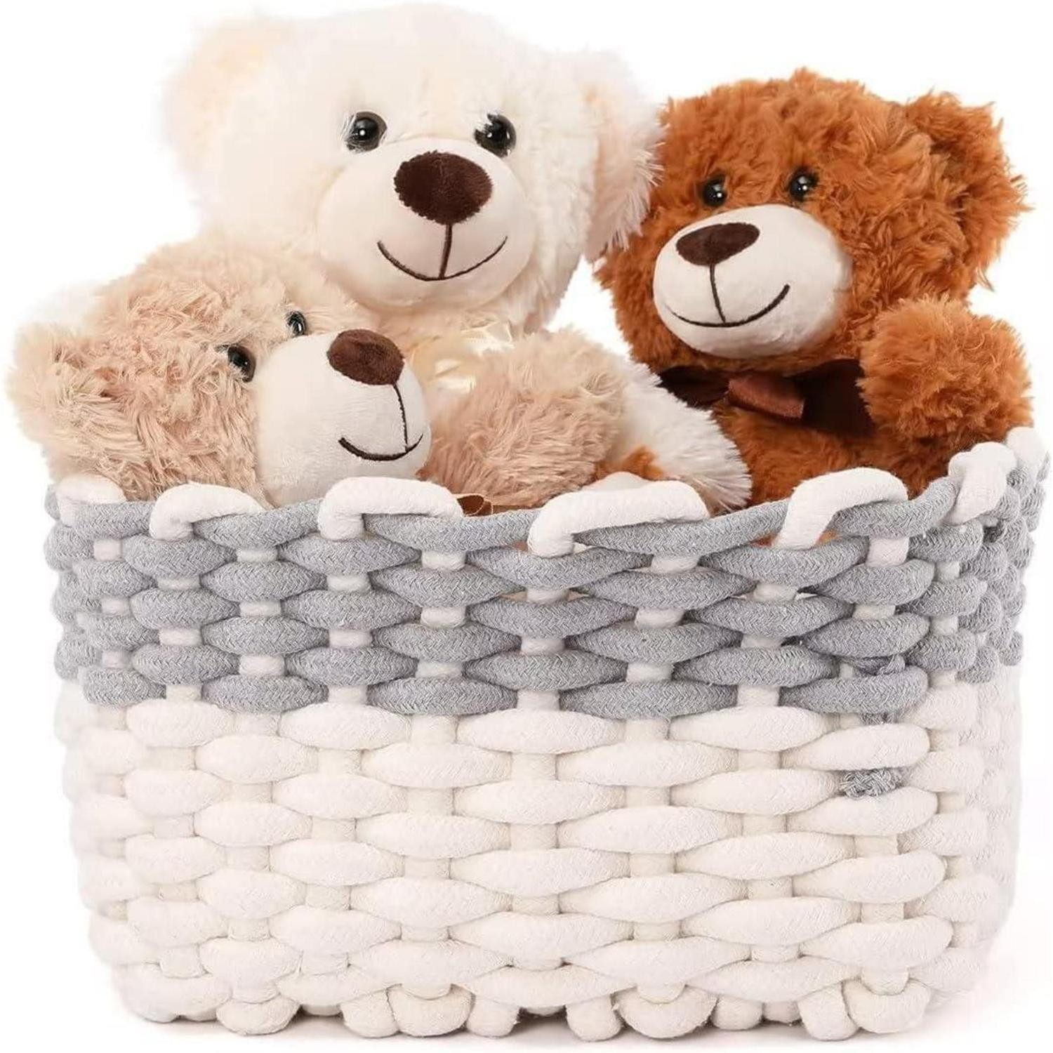 LuxusKollektion Kuscheltier Teddybär Set 3er 35cm Spielzeug Geschenk Kinder brauen Ivory Teddybär