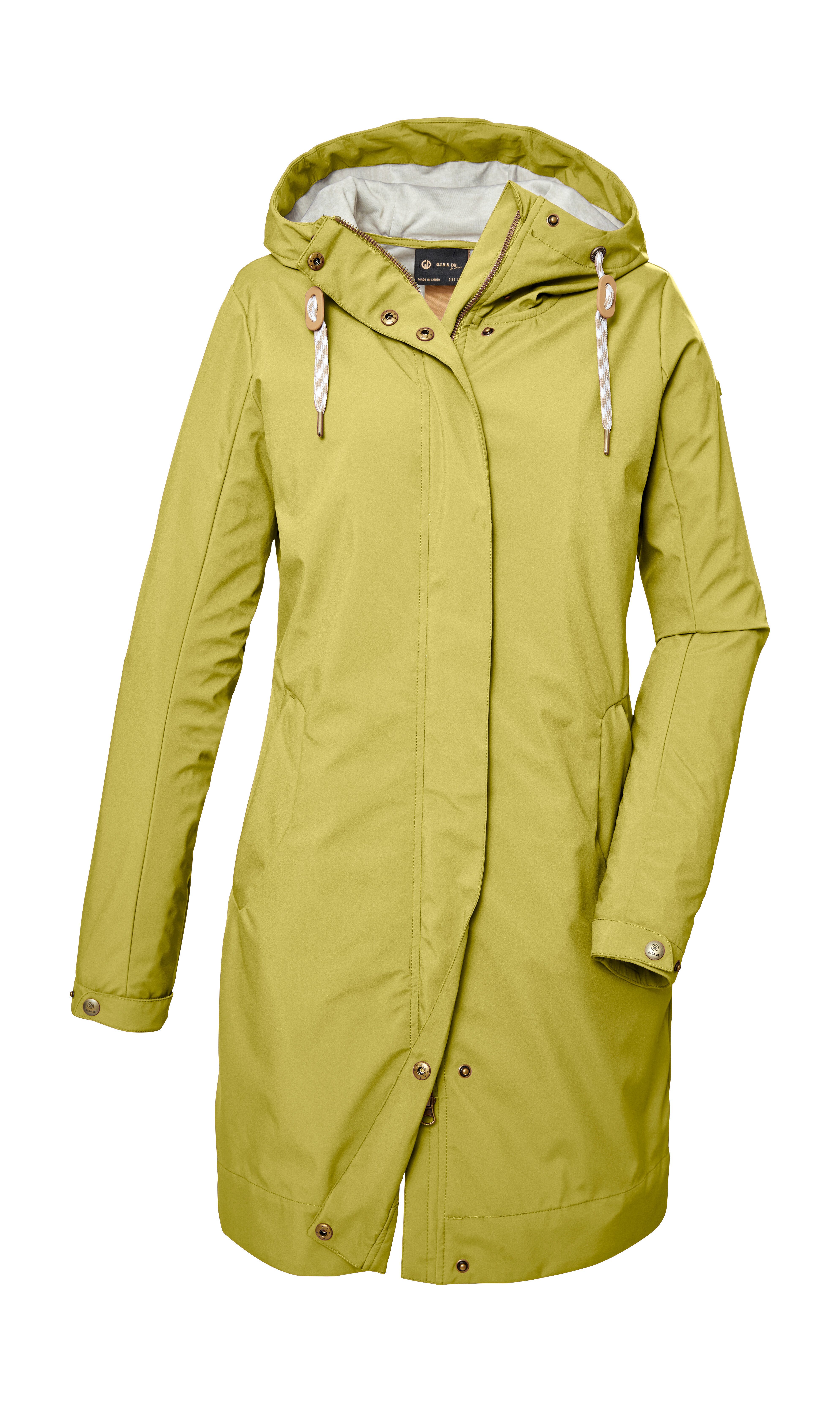 G.I.G.A. DX by killtec Softshellparka GS 16 WMN SFTSHLL PRK Wasserdichter, atmungsaktiver Parka aus recycelten Materialien