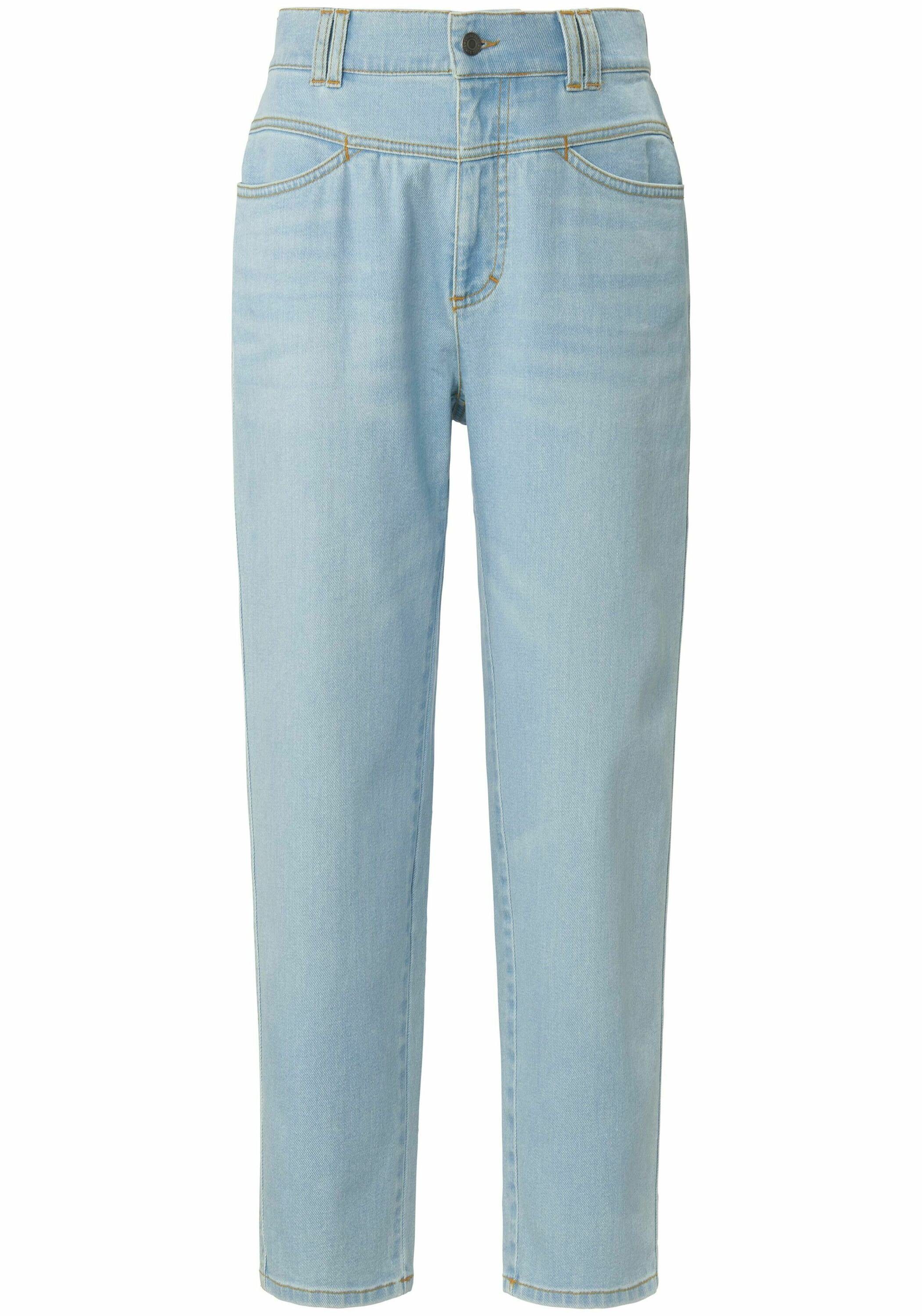 DAY.LIKE Gürtel Slim-fit-Jeans cotton mit