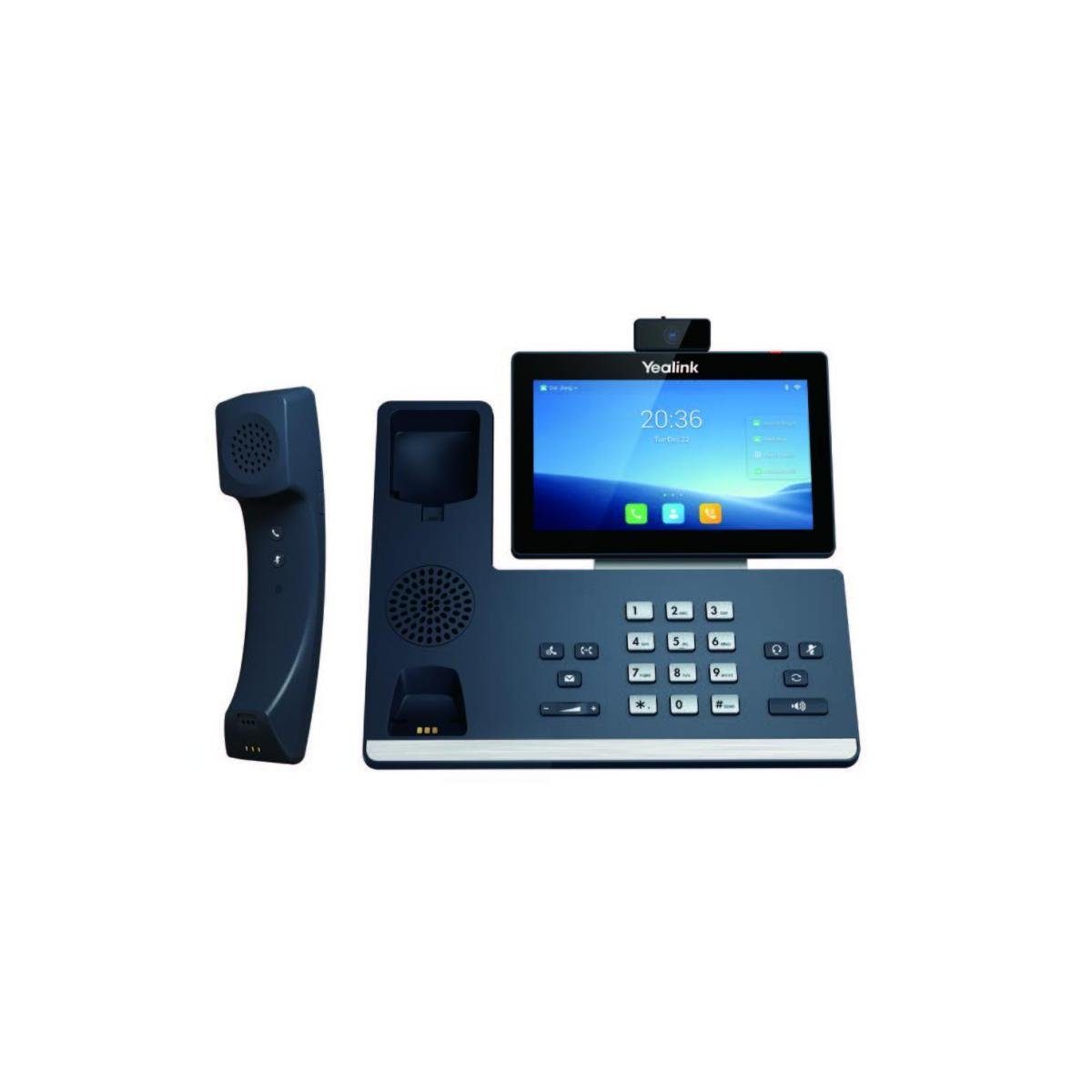 Yealink SIP-T58W PRO WITH Elite Desktop-Telefon DECT-Telefon CAMERA für... 