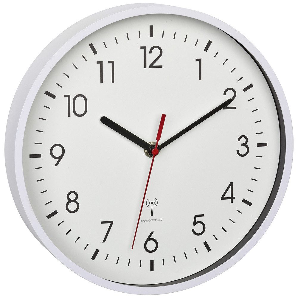 TFA Dostmann Wanduhr TFA Dostmann 60.3550.02 Funk Wanduhr 24.5 cm x 4.2 cm günstig online kaufen