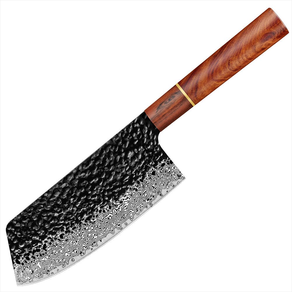 KingLux Hackmesser Damastmesser Hackmesser 67 Schichten Damaststahl Geschenk