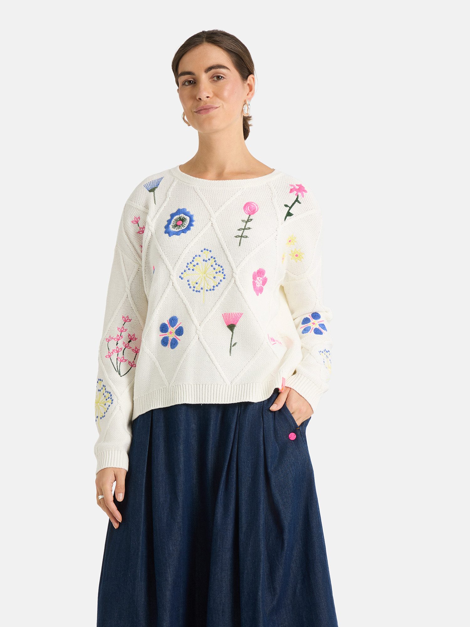 Lieblingsstück Strickpullover MelodeaL mit Baumwoll-Anteil