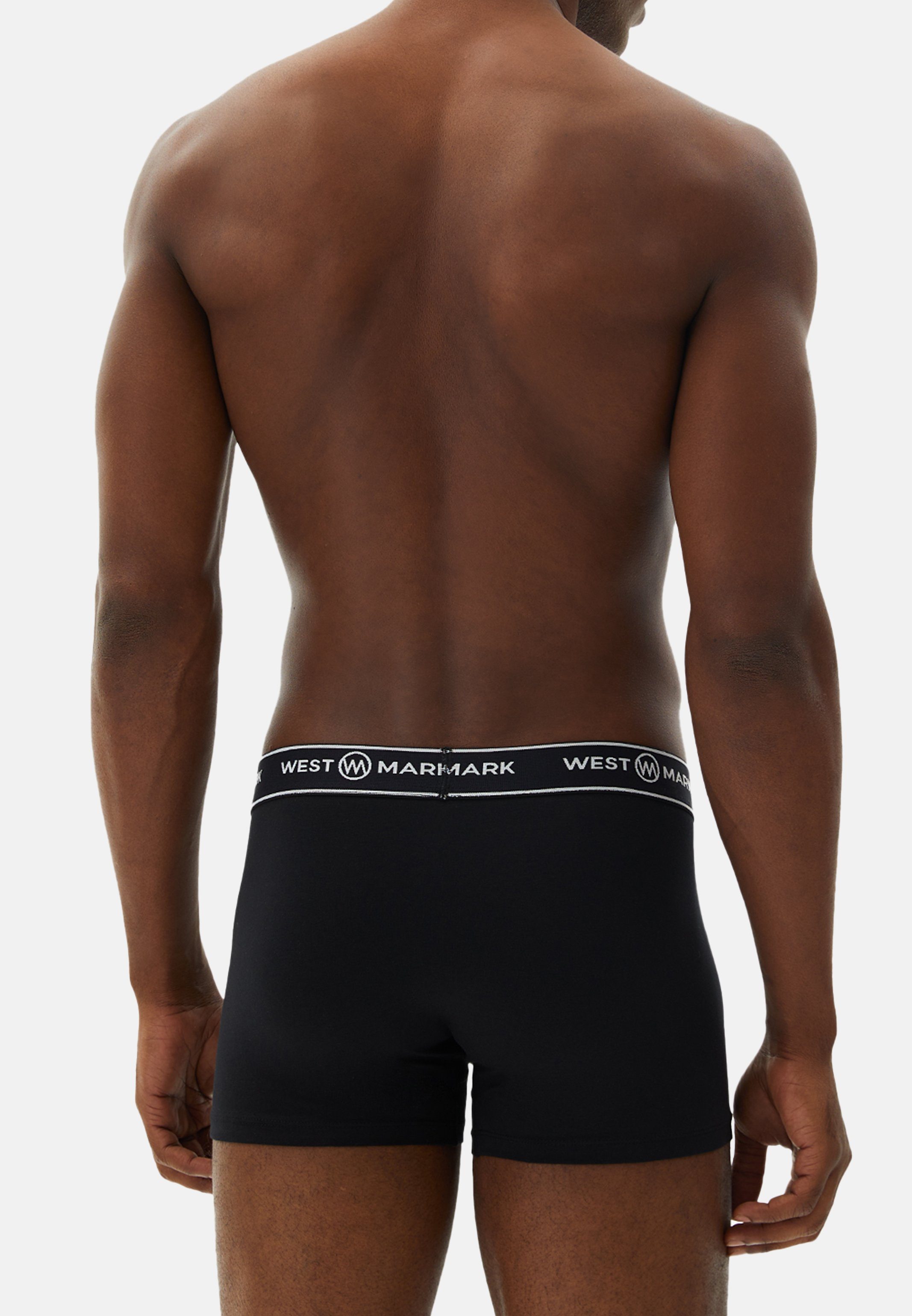 WESTMARK LONDON Retro Boxer 6er Pack Atlas (Spar-Set, 6-St) Retro Short / Pant - Baumwolle - ohne Eingriff