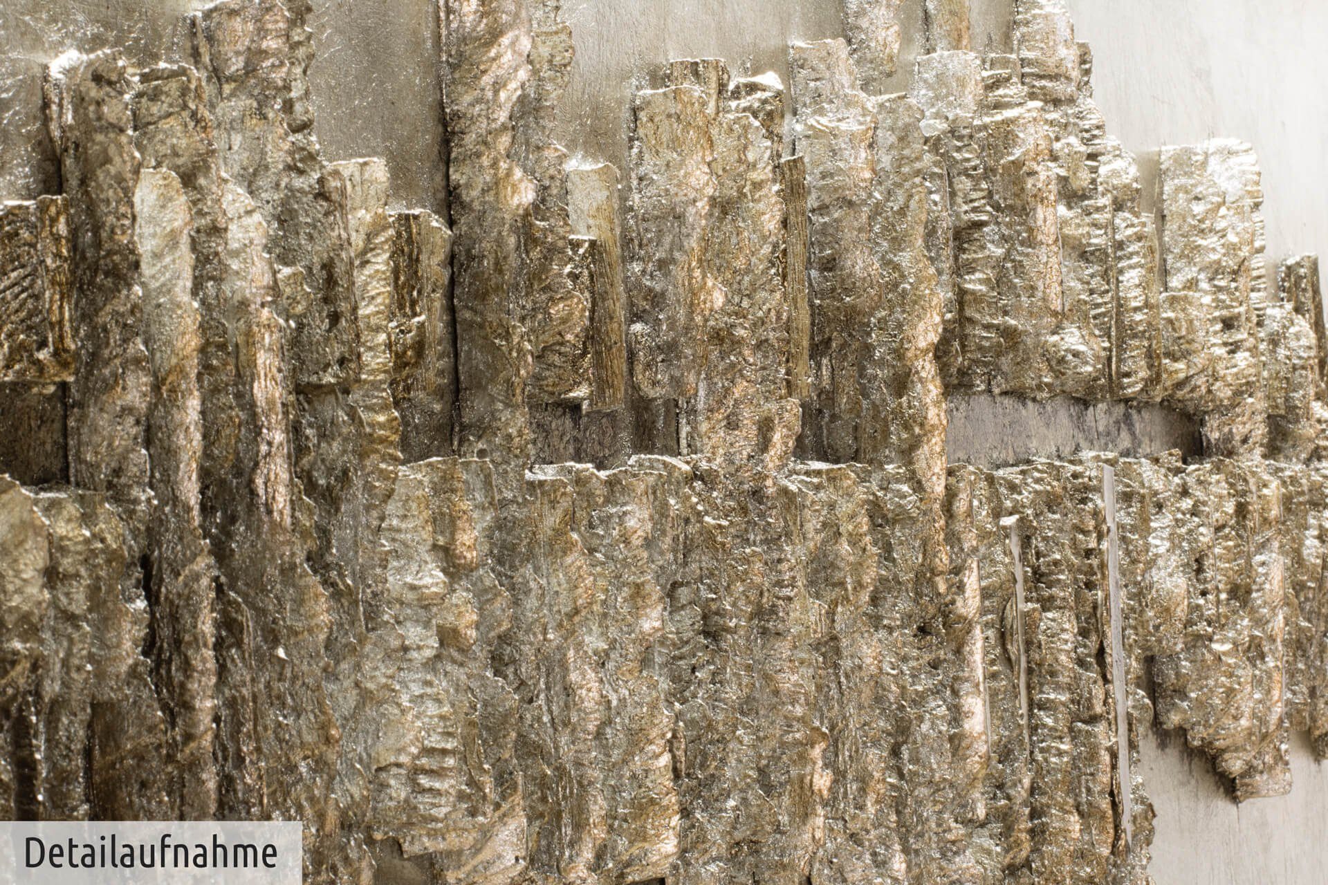 KUNSTLOFT Holzbild Frequency 1000 144x44 cm, handgefertiges Wandbild aus Holz