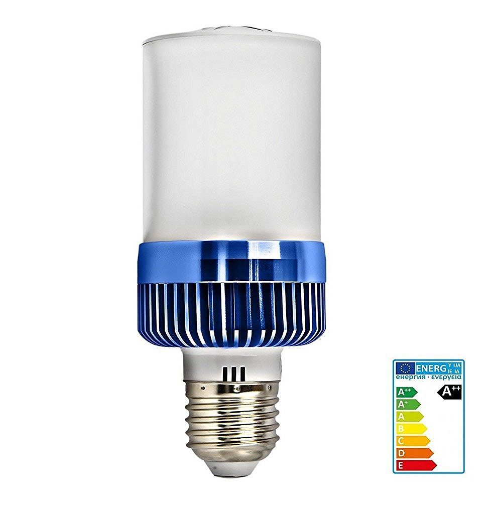 style home LED Deckenleuchte, Style Home Bluetooth Birne 4.5W Glühlampe und  3W Bluetooth 4.0 Lautsprecher E27 Fassung 15m Reichweite Warmweiss(3000K)  nicht dimmbar 400-460LM (Blau)
