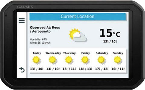 Image of Garmin »Camper 785« Navigationsgerät (inklusive lebenslanger Kartenupdates)