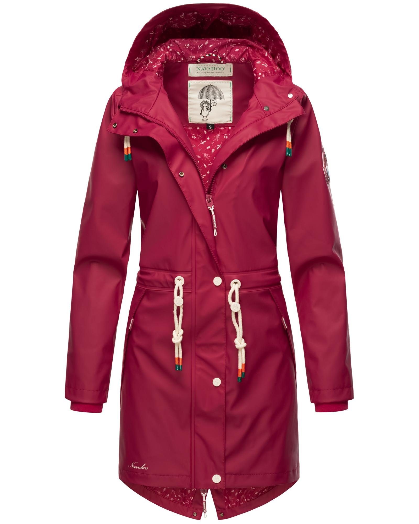 Navahoo Regenjacke Tropical Stormoo Wasserdichter Damen Outdoor Regenmantel
