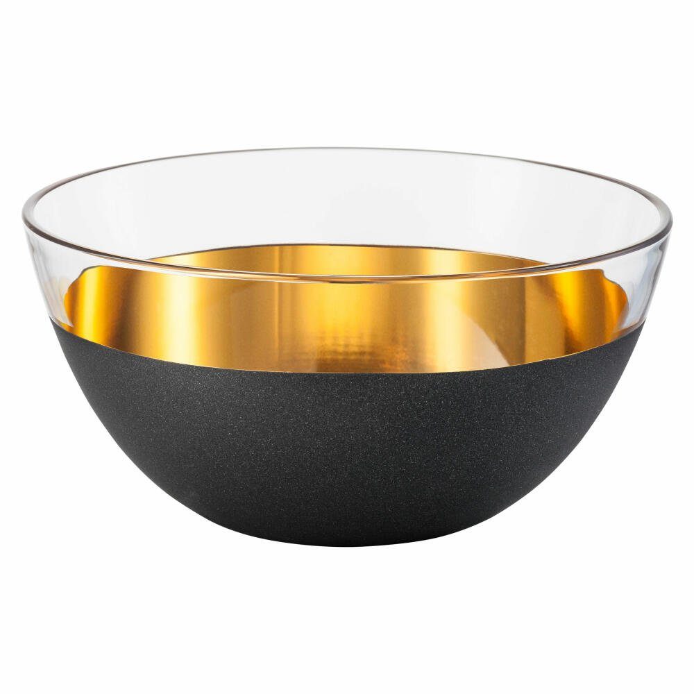 Eisch Germany Schale Cosmo Gold 24 cm, Kristallglas