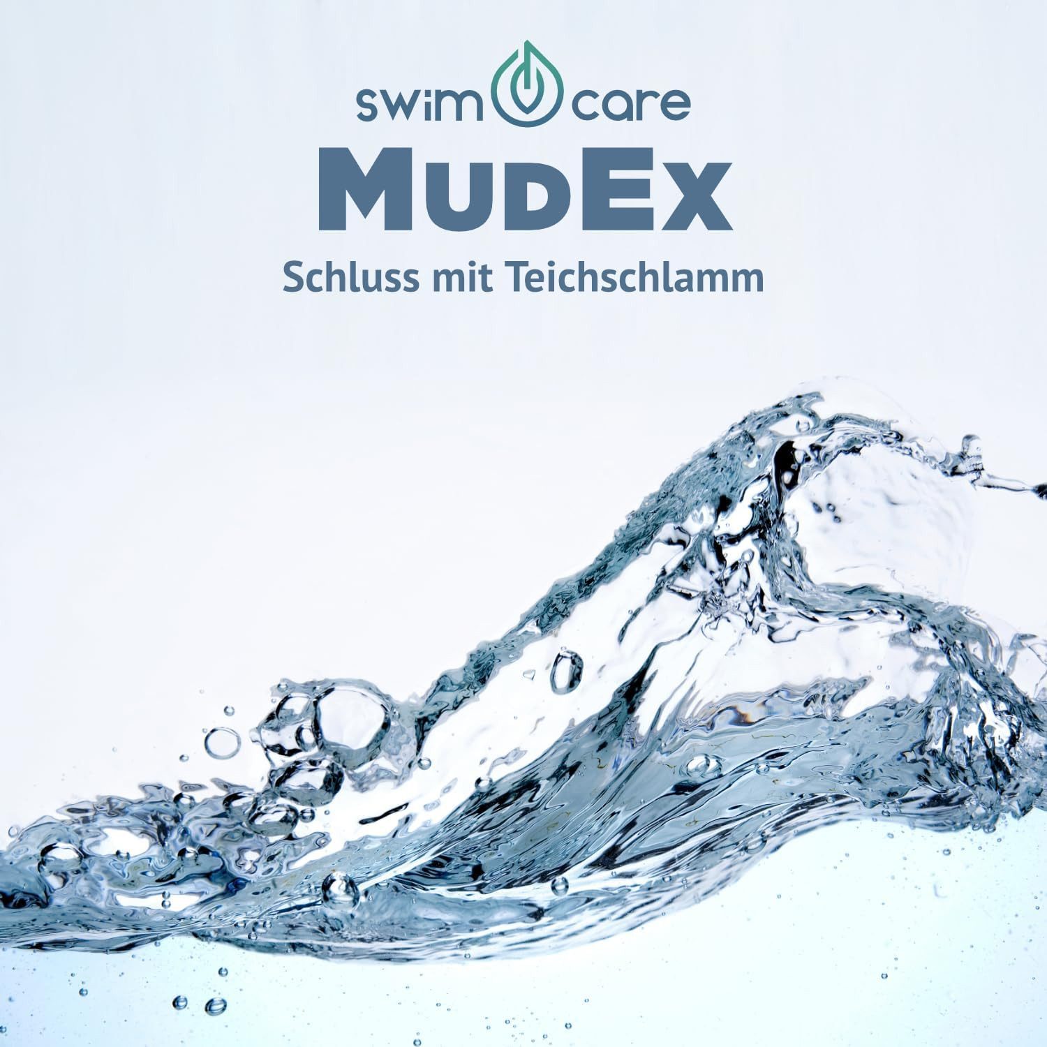 swimcare Teichpflege MudEx - Langfristige Schlammreduktion, 100% natürlich & unschädlich