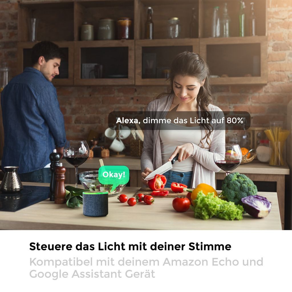 B.K.Licht LED-Leuchtmittel BKL1260, GU10, 2700K - Extra-Warmweiß